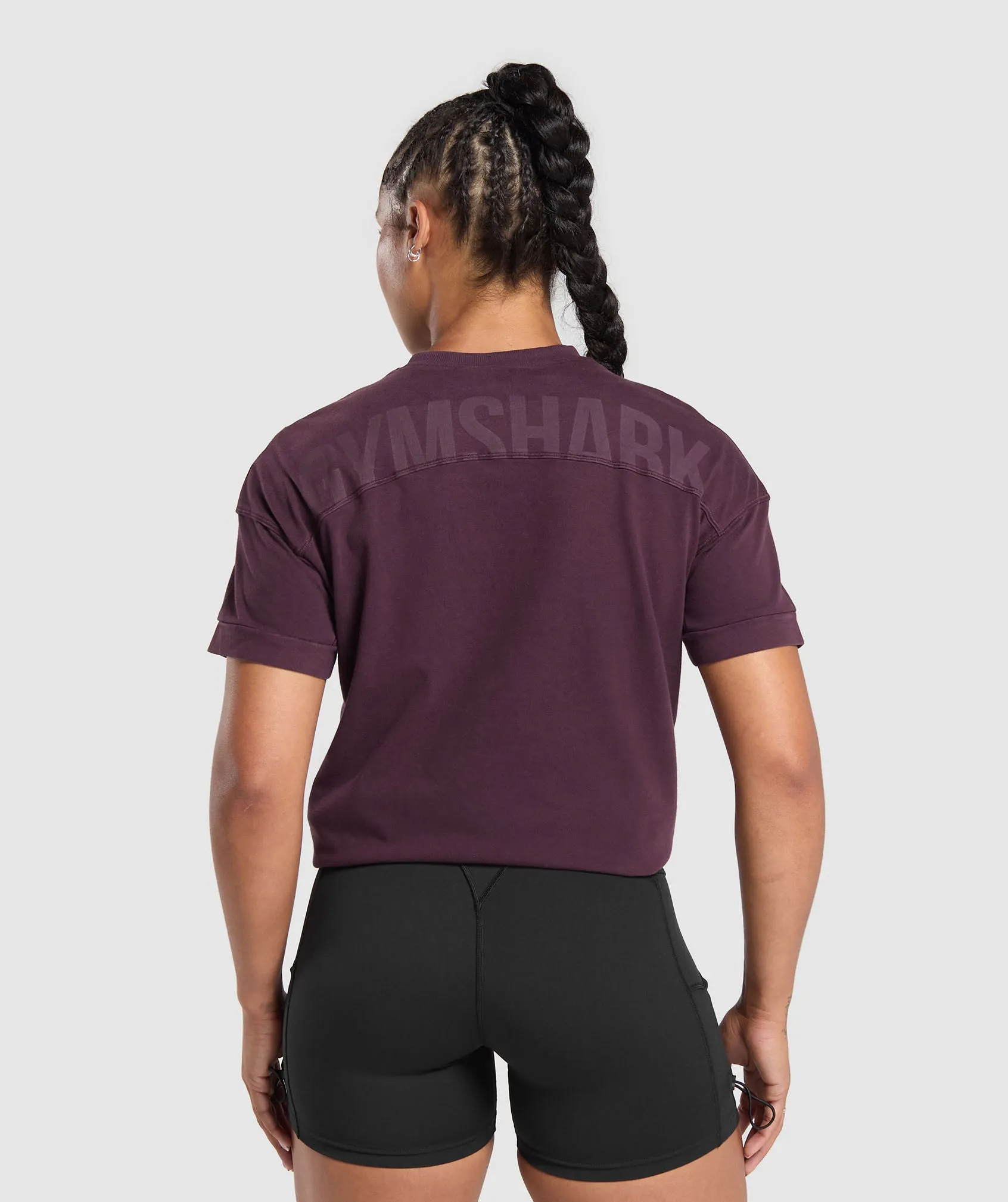 Gymshark Power T-Shirt - Depth Purple sold by Gymshark