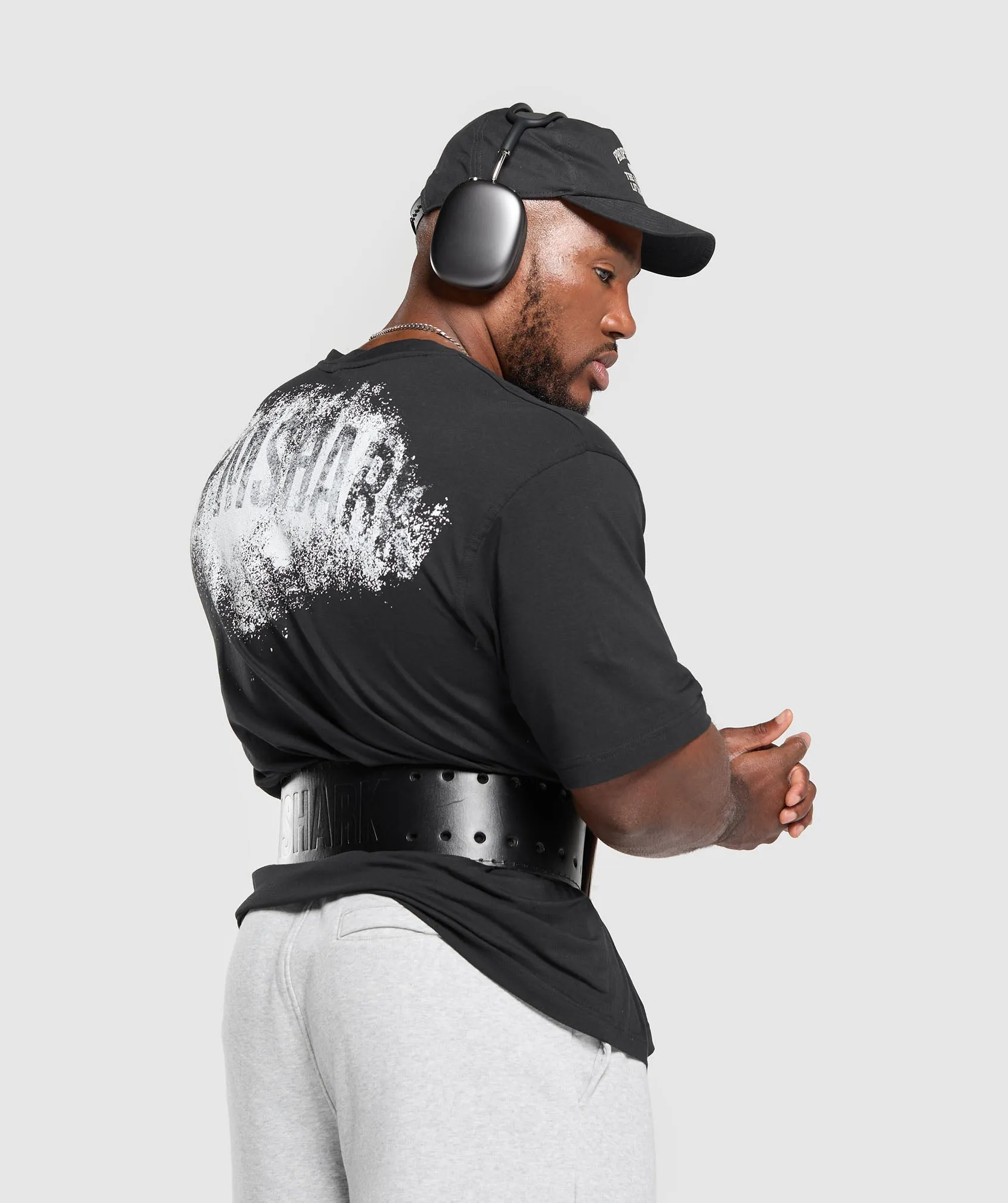 Gymshark Power T-Shirt (Special Edition) - Black sold by Gymshark product image thumbnail 5