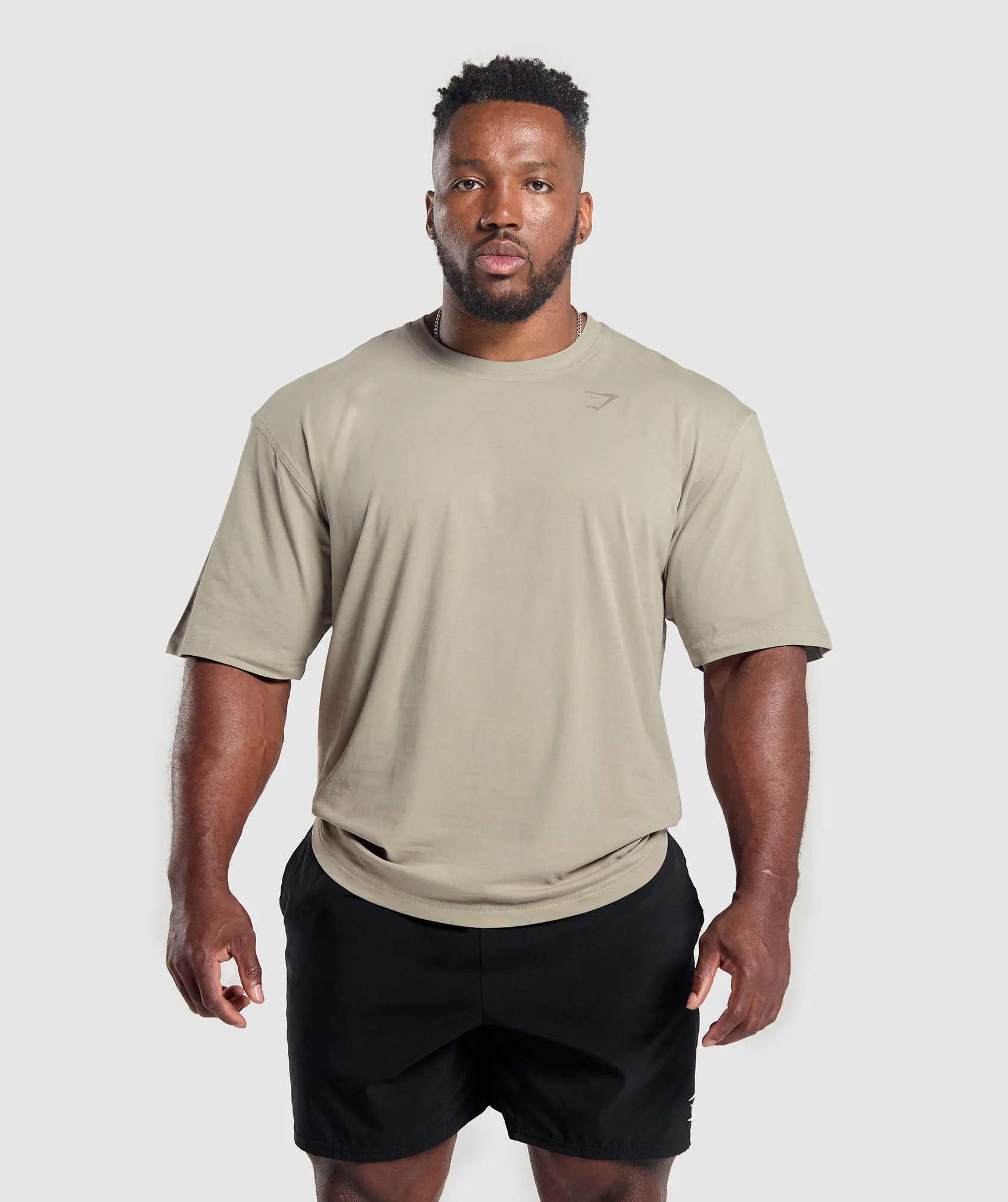 Gymshark Power T-Shirt - Ecru Brown sold by Gymshark product image thumbnail 2
