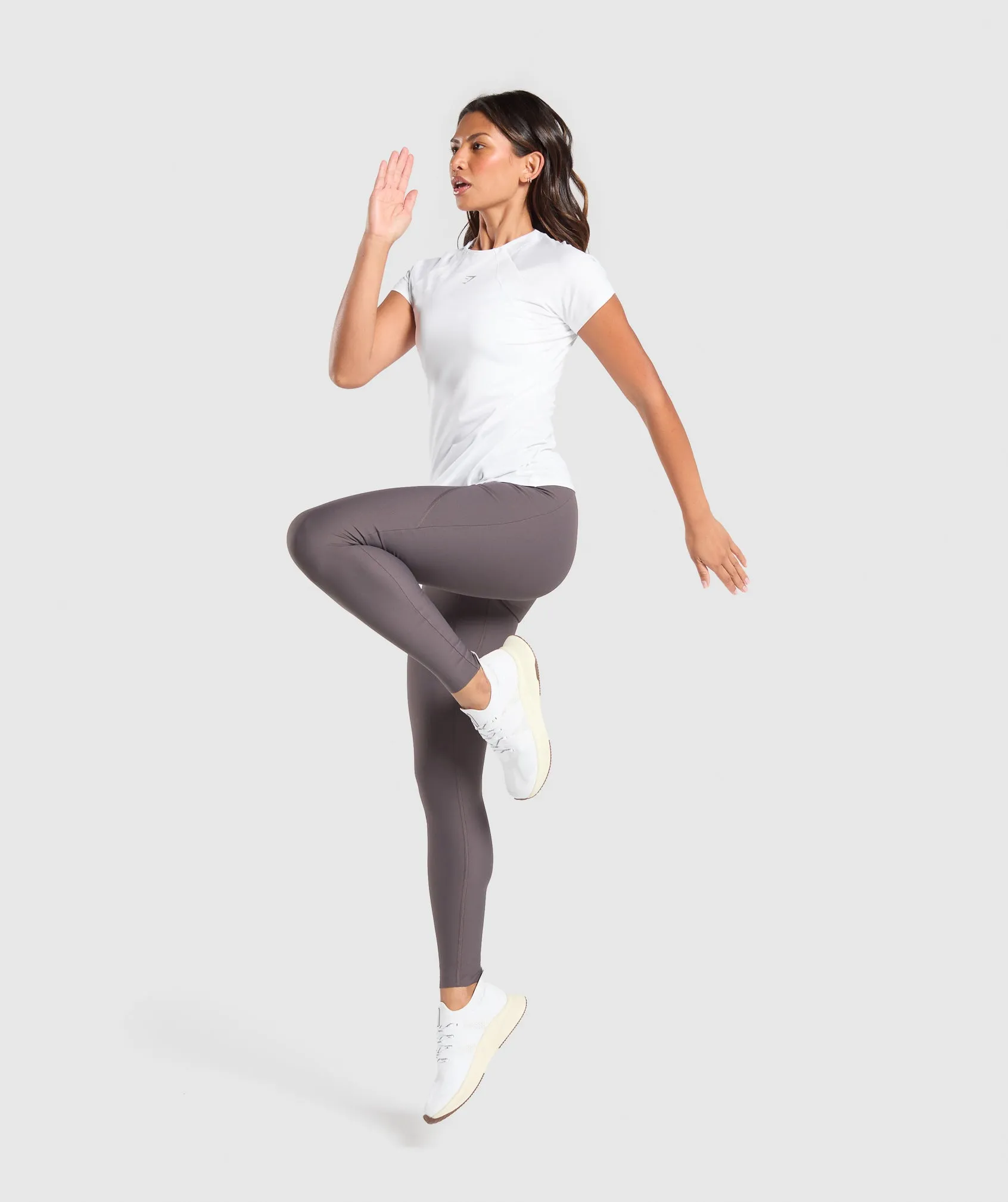 Gymshark Running Top - White sold by Gymshark product image thumbnail 4