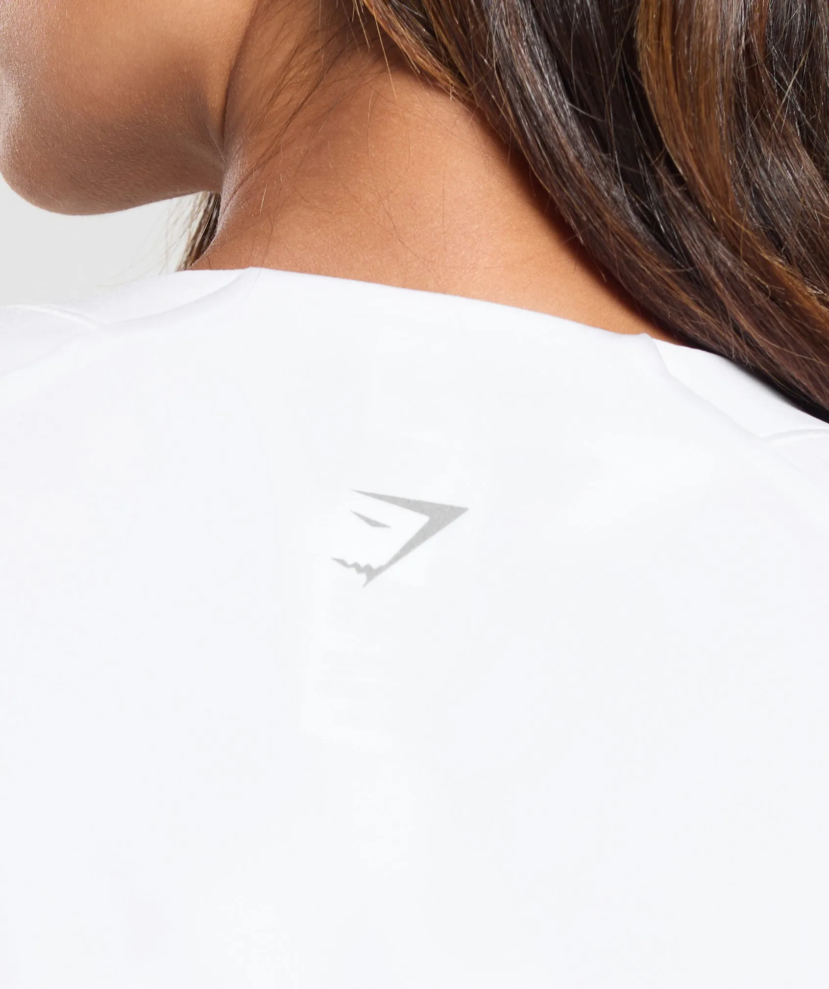 Gymshark Running Top - White sold by Gymshark product image thumbnail 5