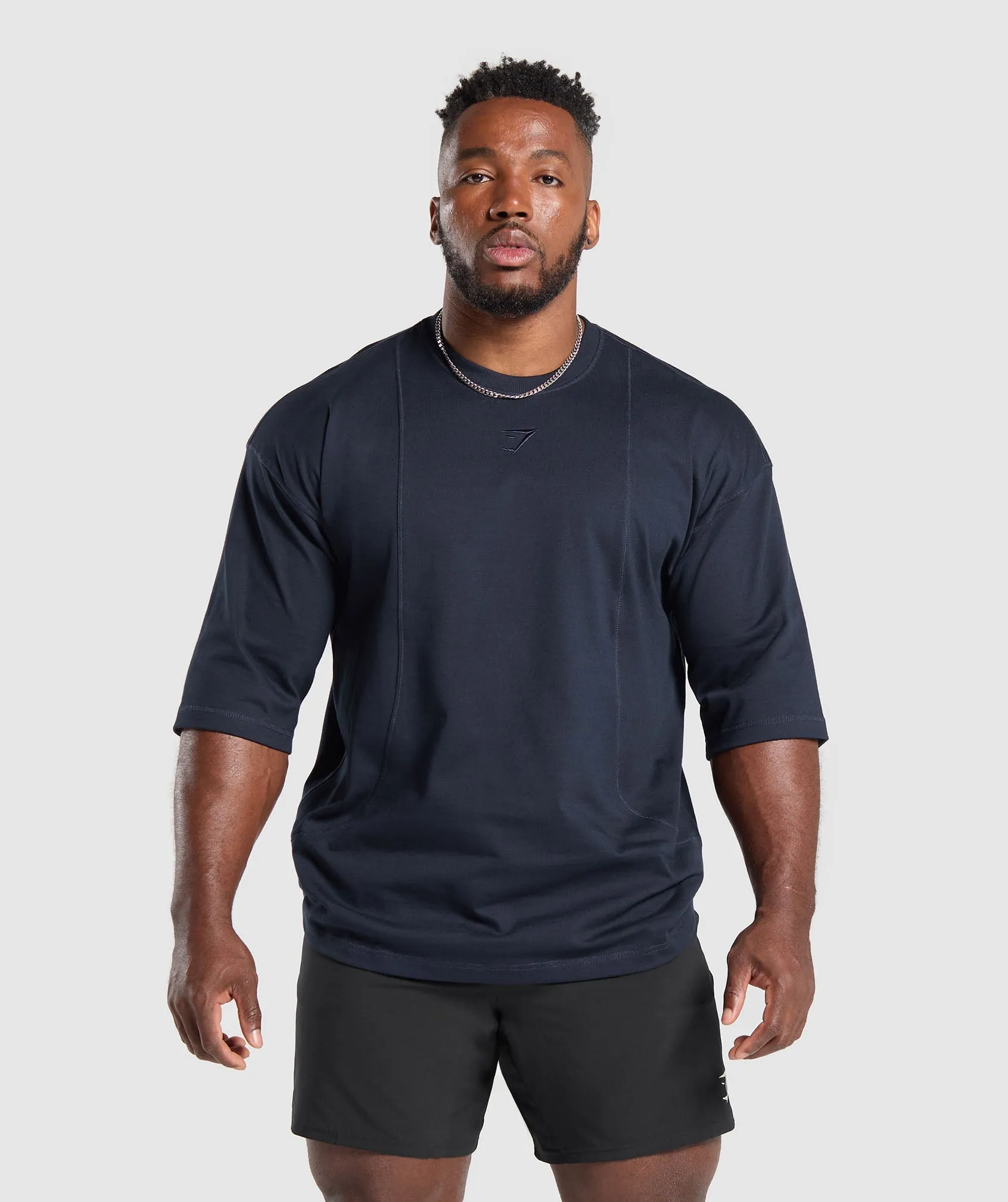 Gymshark Premium Lifting T-Shirt - Heavy Blue sold by Gymshark