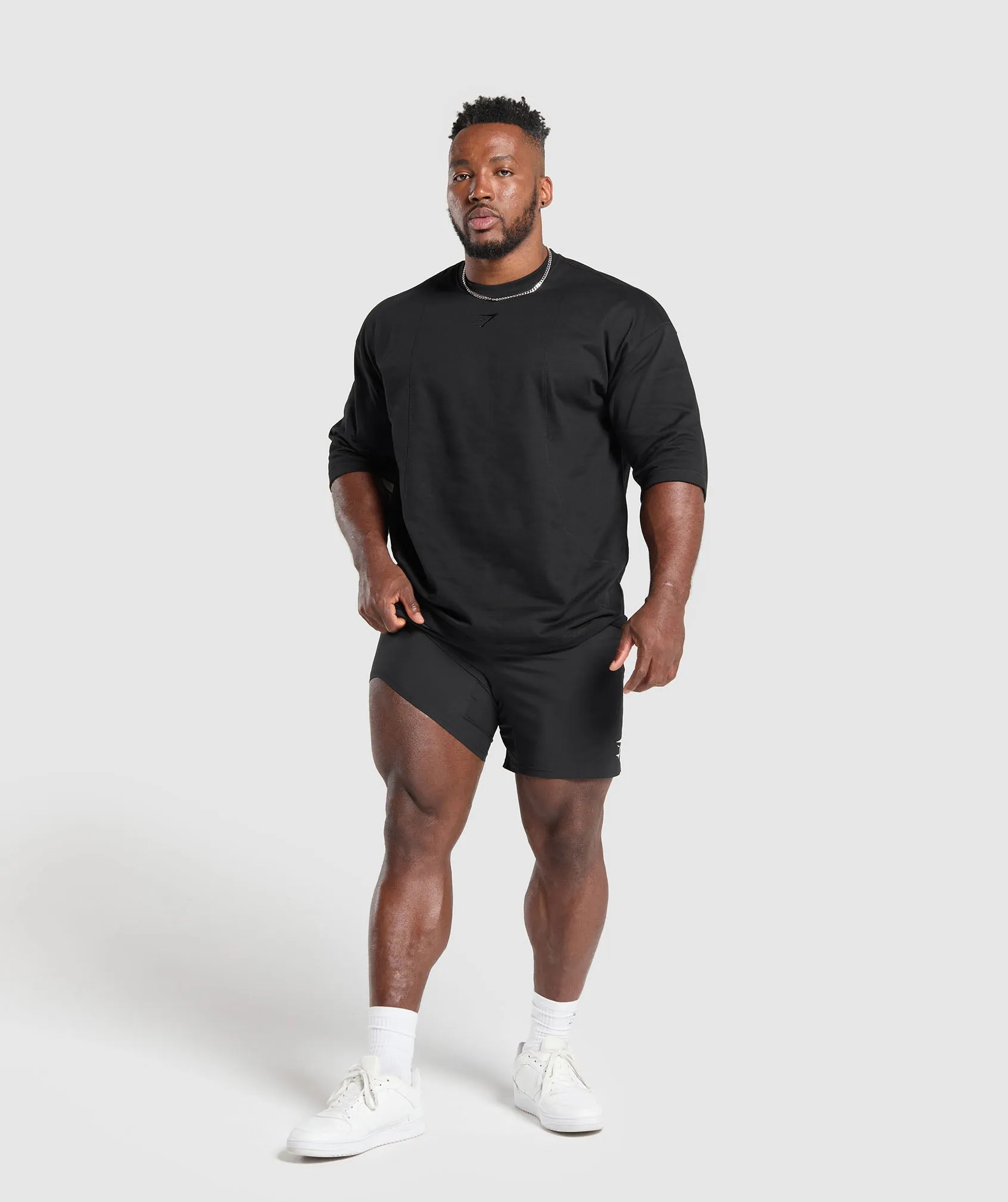 Gymshark Premium Lifting T-Shirt - Black sold by Gymshark product image thumbnail 4