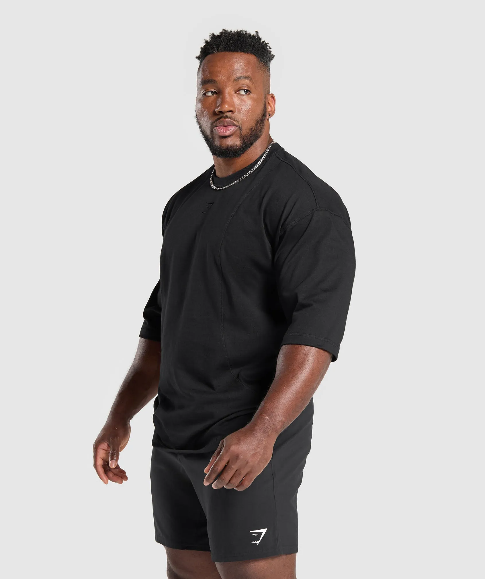 Gymshark Premium Lifting T-Shirt - Black sold by Gymshark product image thumbnail 3