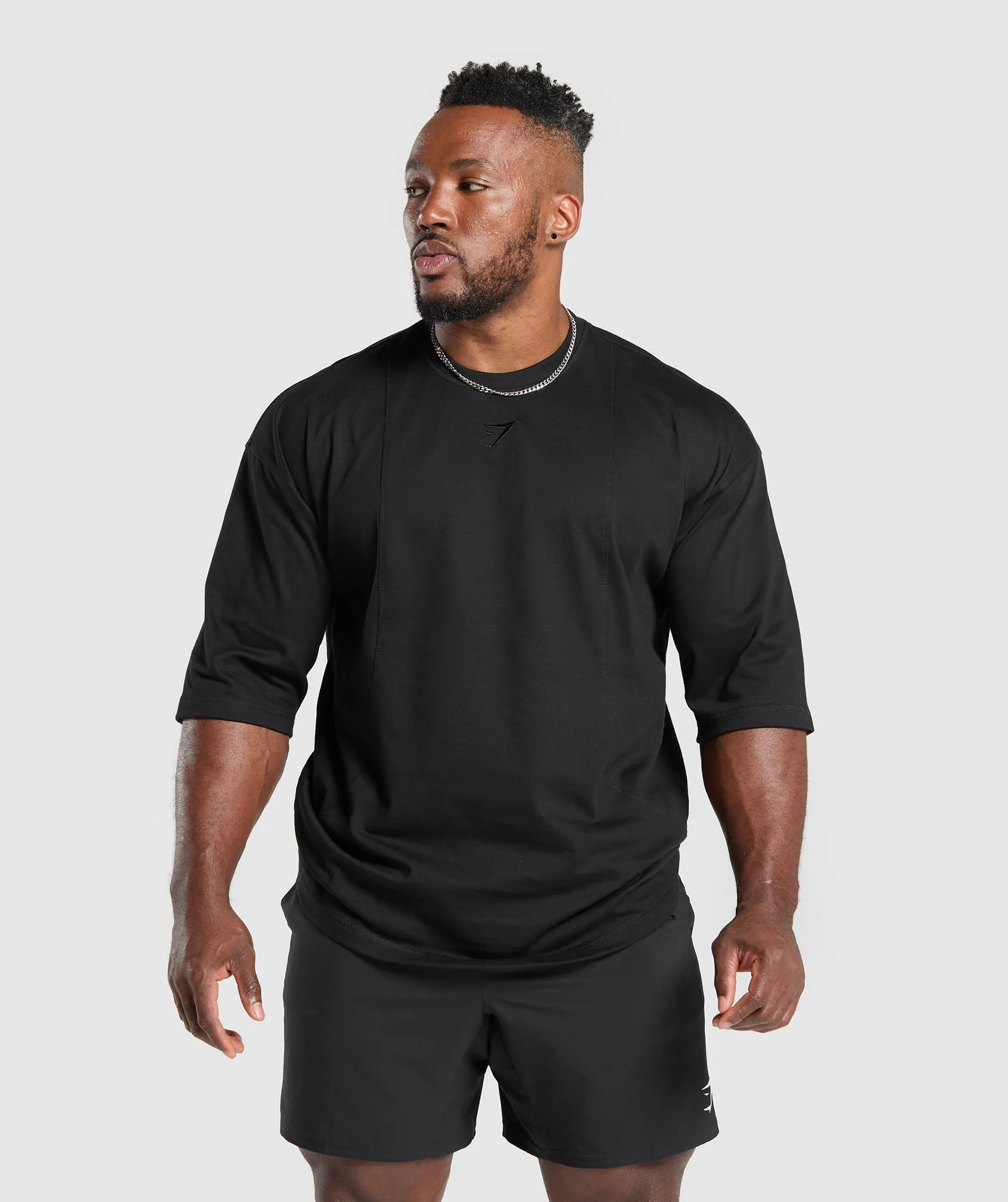Gymshark Premium Lifting T-Shirt - Black sold by Gymshark
