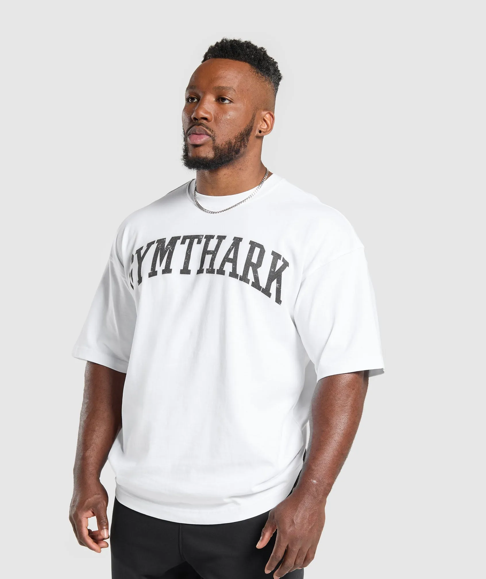 Gymshark CBUM Graphic T-Shirt - White sold by Gymshark product image thumbnail 5