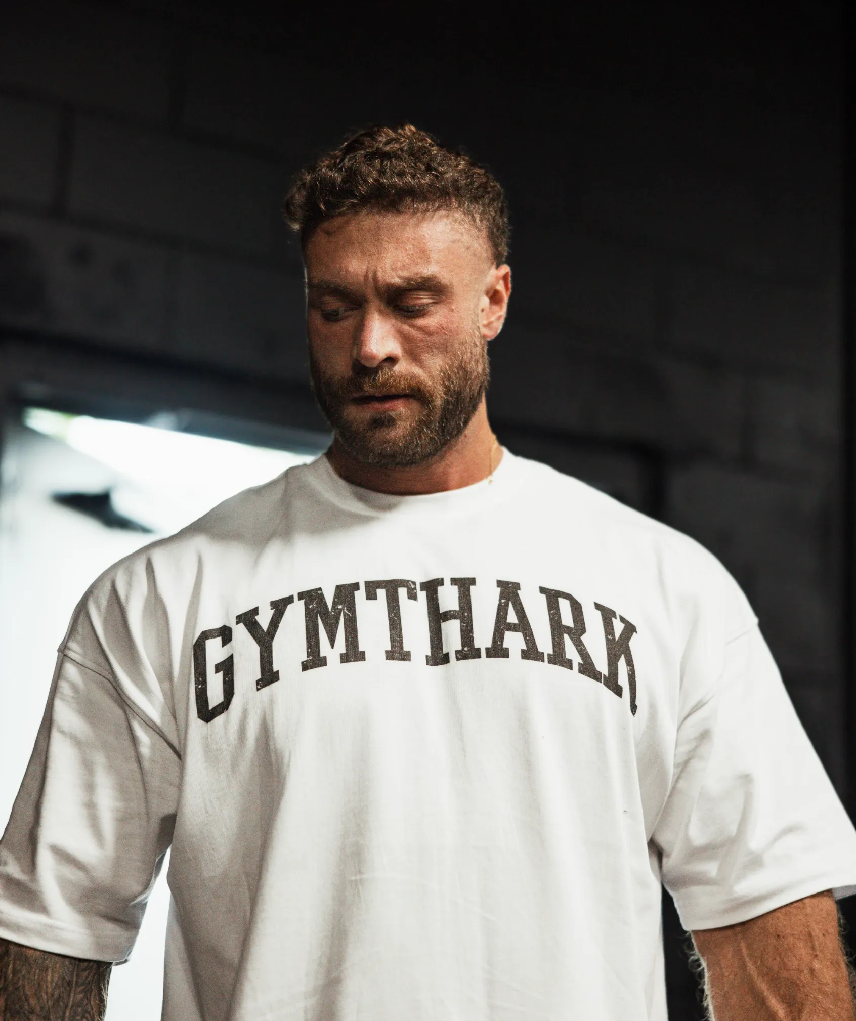Gymshark CBUM Graphic T-Shirt - White sold by Gymshark