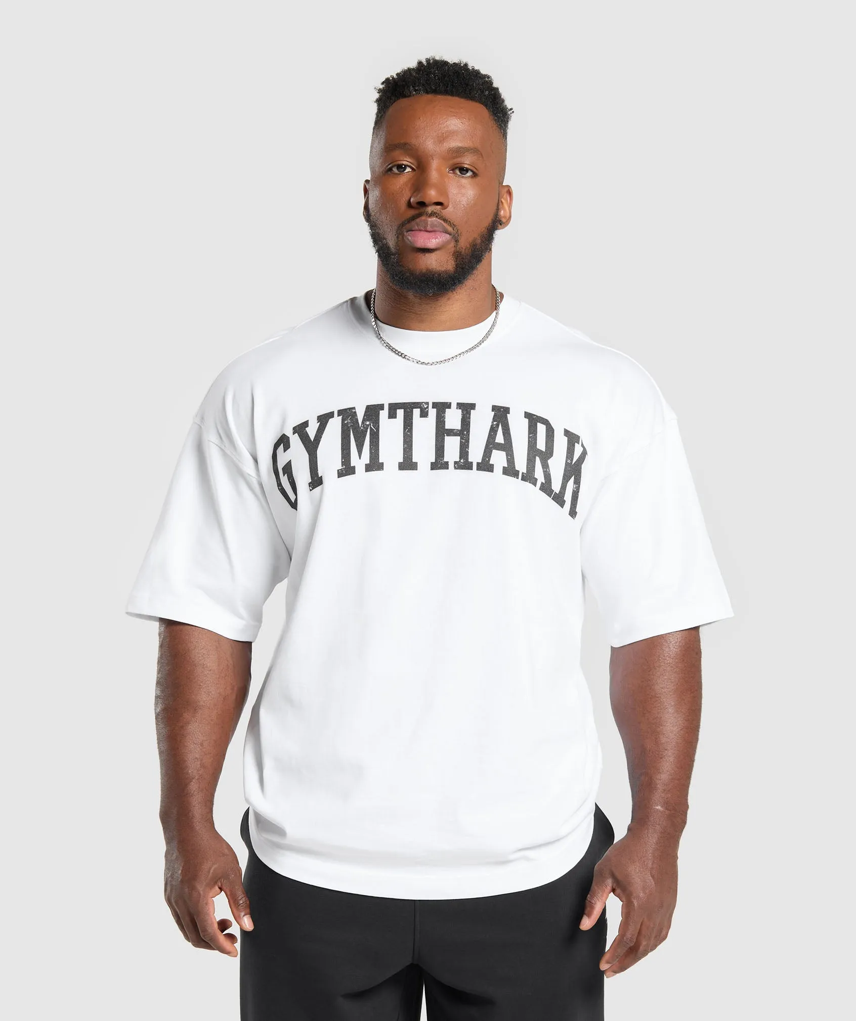 Gymshark CBUM Graphic T-Shirt - White sold by Gymshark product image thumbnail 3