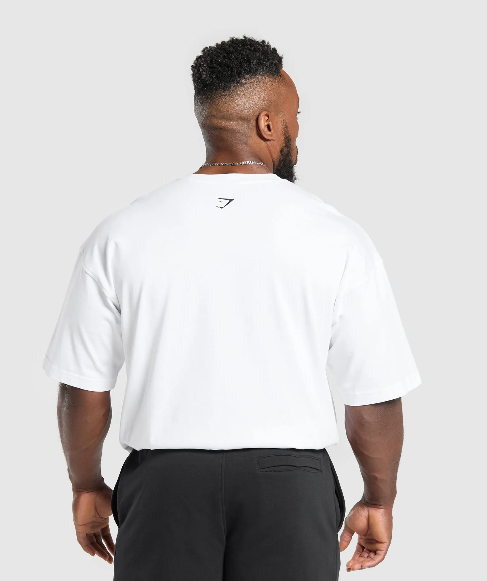 Gymshark CBUM Graphic T-Shirt - White sold by Gymshark product image thumbnail 4