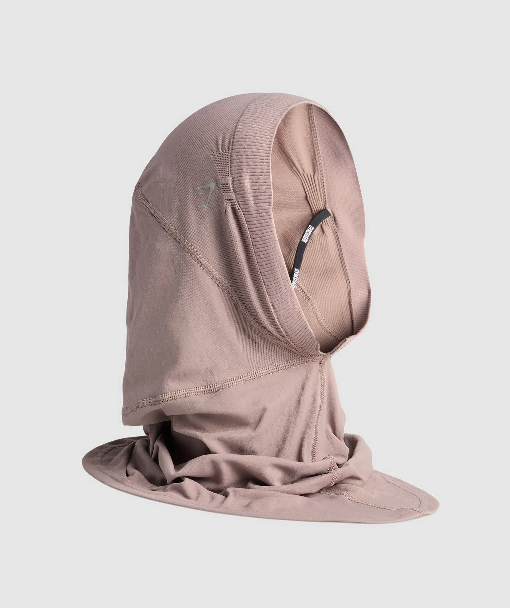 Gymshark Seamless Sports Hijab - Powder Mauve sold by Gymshark product image thumbnail 5