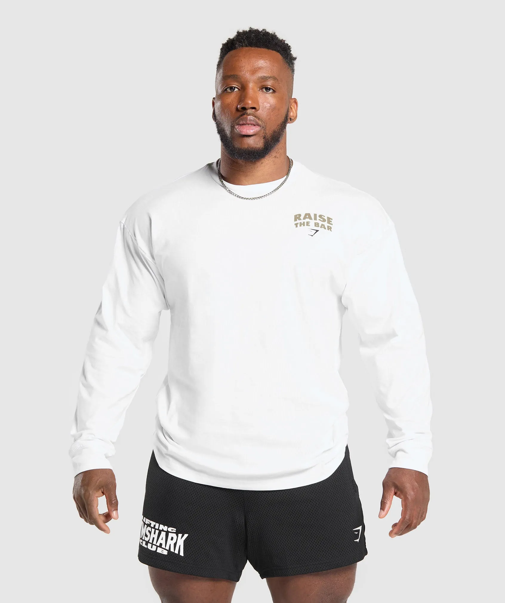 Gymshark Lifting Apparel Stringer - White sold by Gymshark product image thumbnail 2