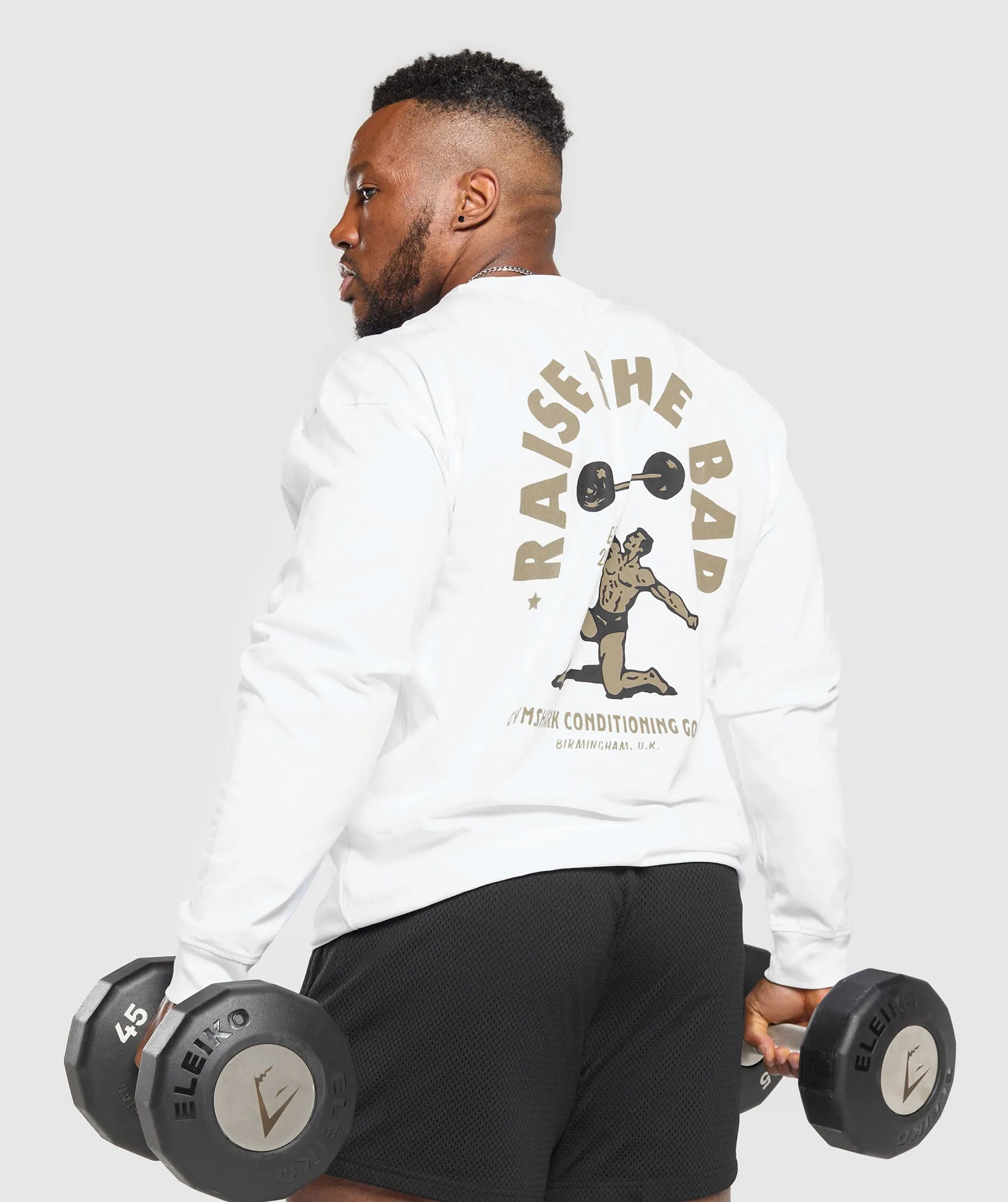 Gymshark Lifting Apparel Stringer - White sold by Gymshark product image thumbnail 4