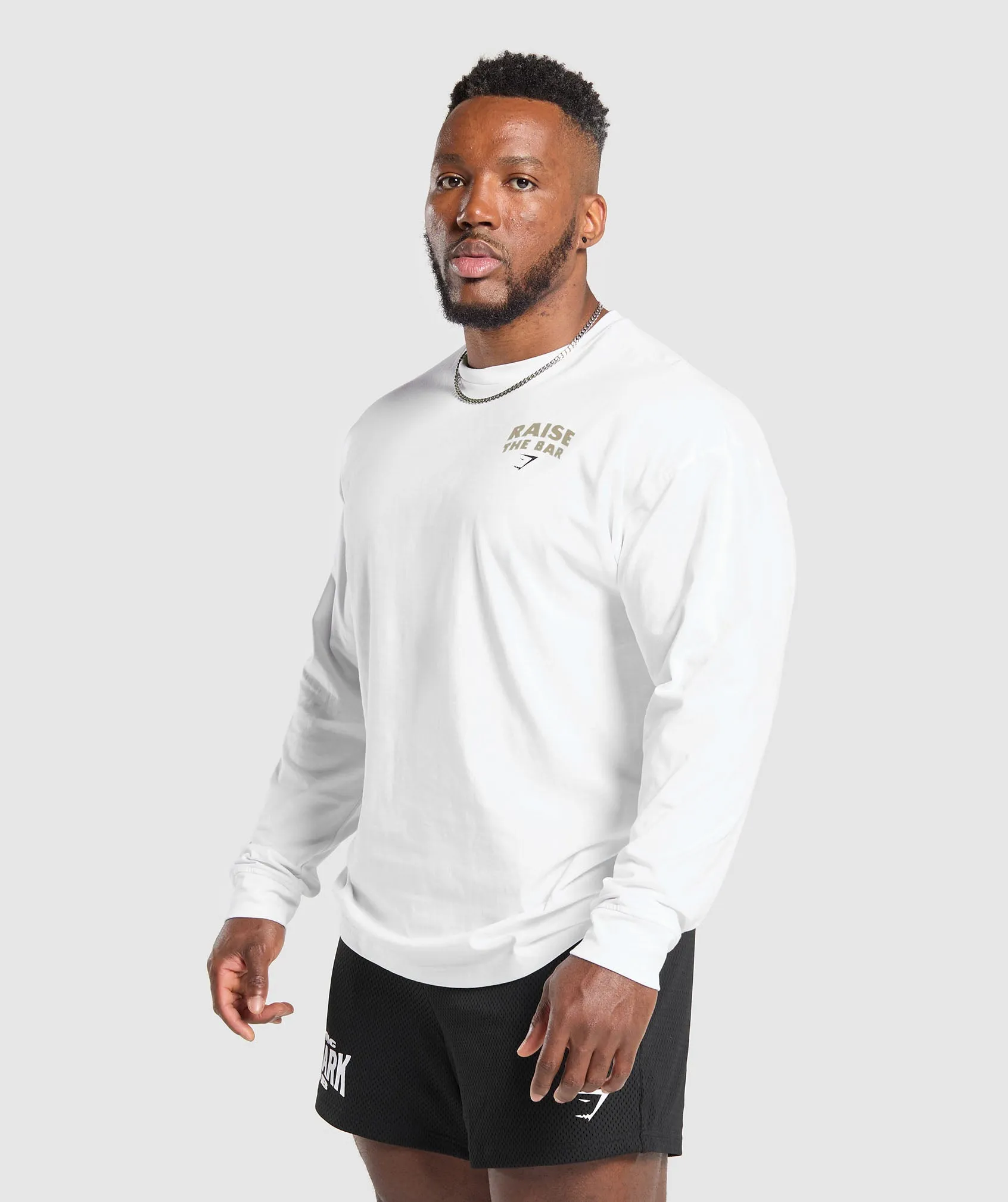 Gymshark Lifting Apparel Stringer - White sold by Gymshark product image thumbnail 3