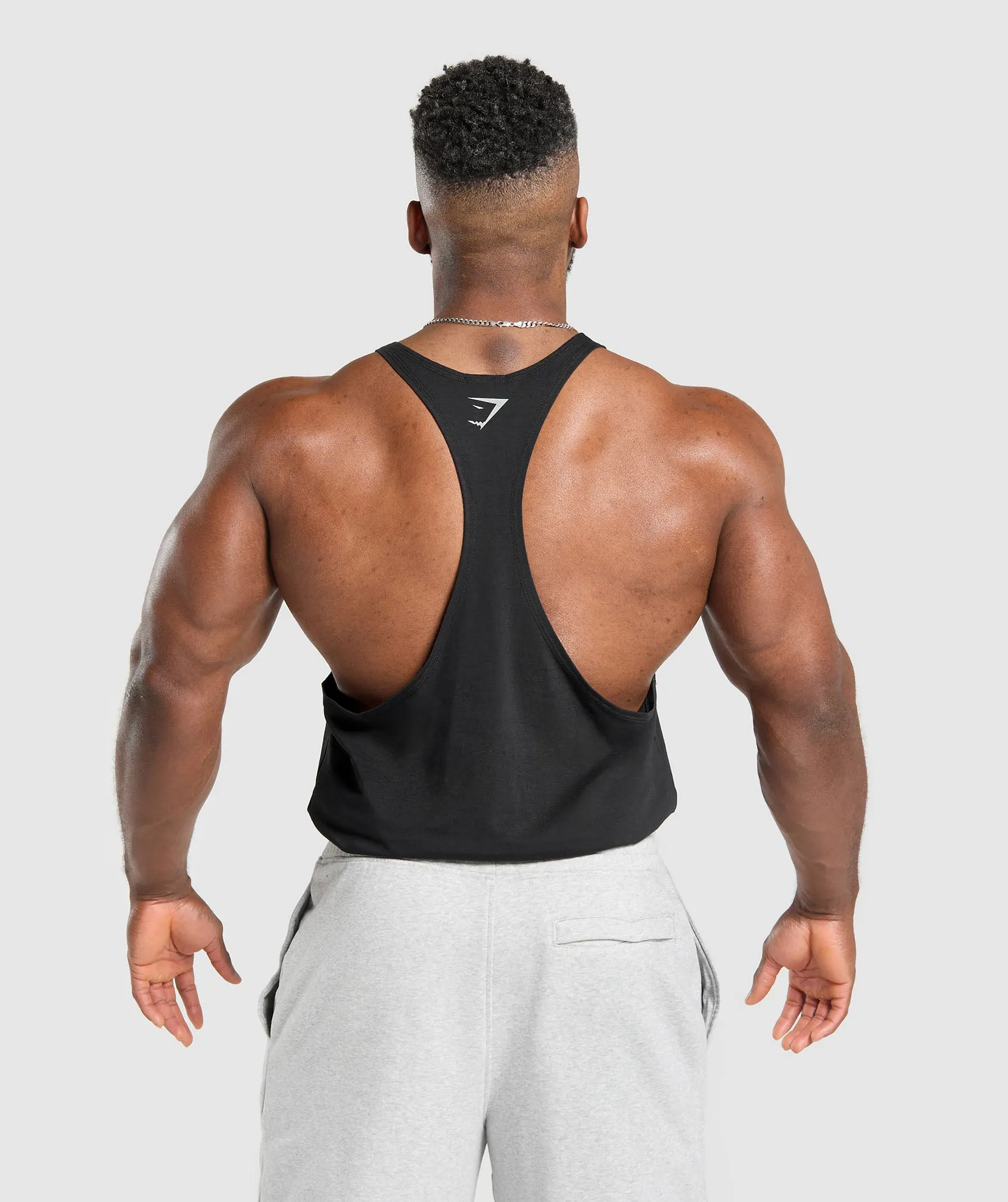 Gymshark Lifting Apparel Stringer - Black sold by Gymshark product image thumbnail 2