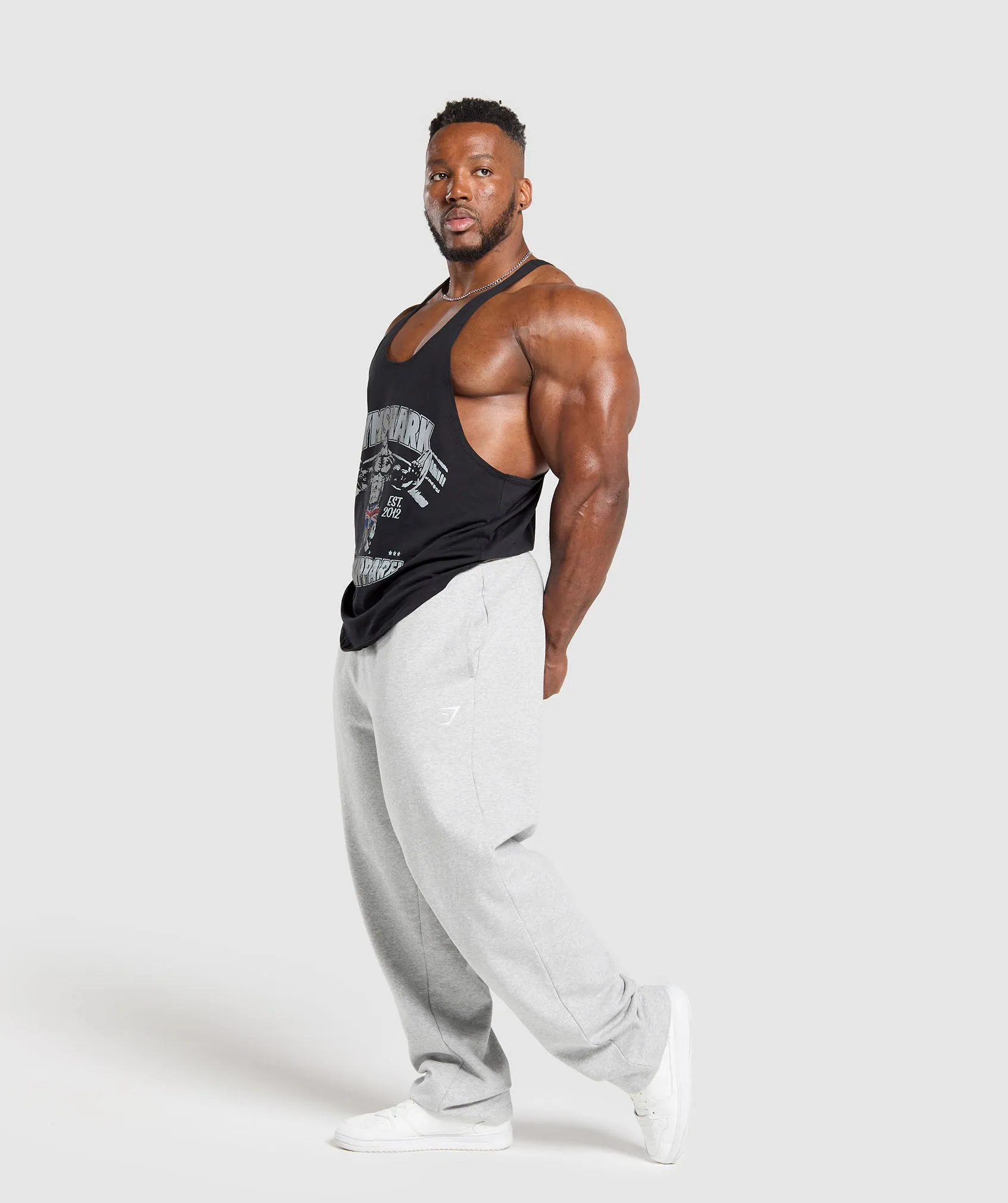 Gymshark Lifting Apparel Stringer - Black sold by Gymshark product image thumbnail 4