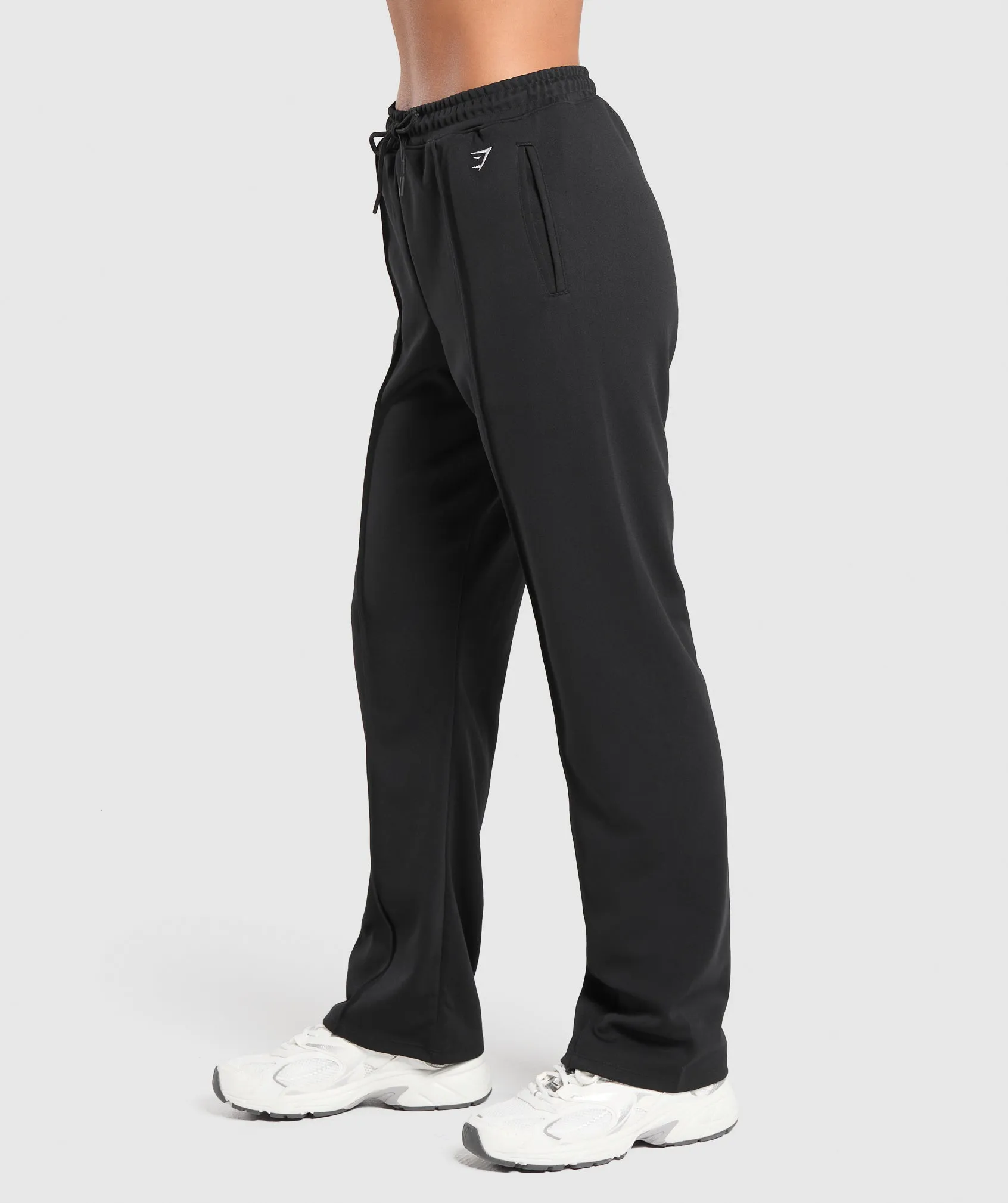 Gymshark Tricot Joggers - Black sold by Gymshark product image thumbnail 3