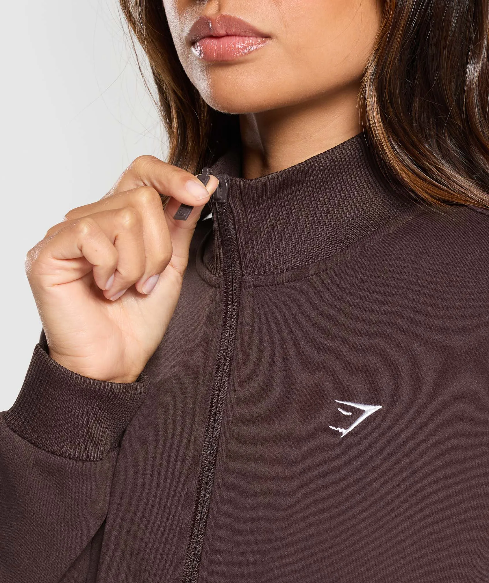 Gymshark Tricot Jacket - Heritage Brown sold by Gymshark product image thumbnail 5