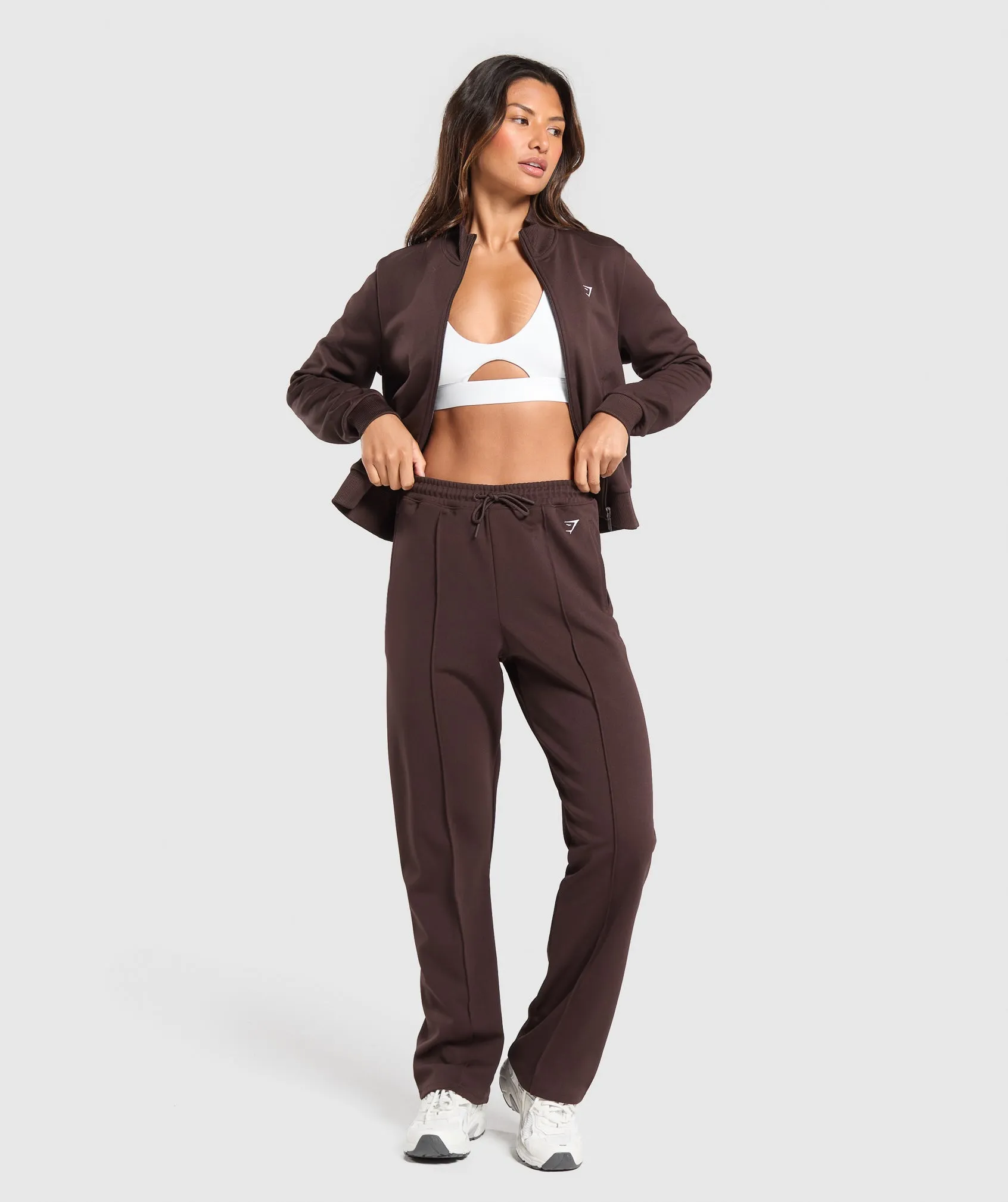 Gymshark Tricot Jacket - Heritage Brown sold by Gymshark product image thumbnail 4