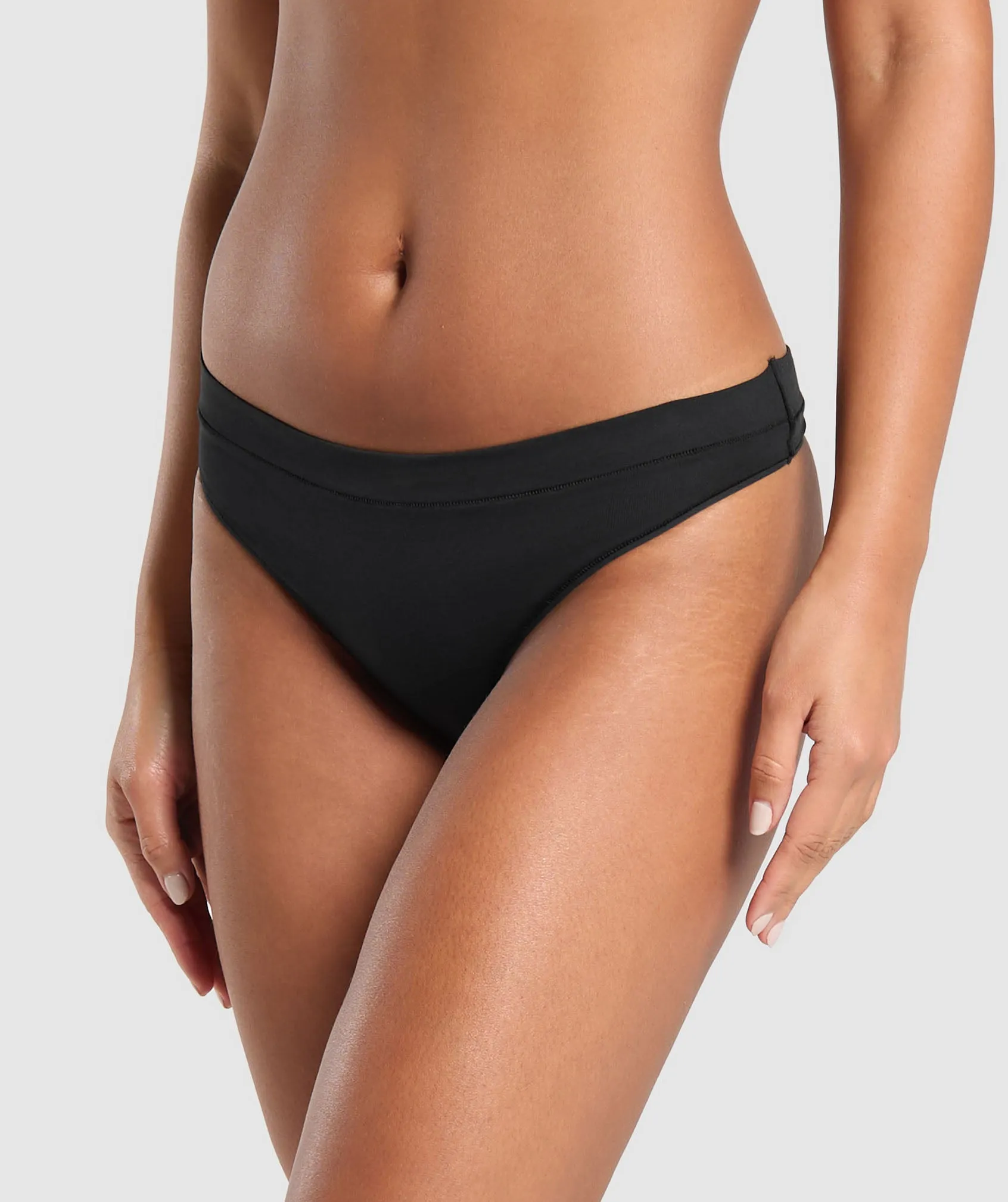 Gymshark 3pk Thong - Black sold by Gymshark product image thumbnail 4