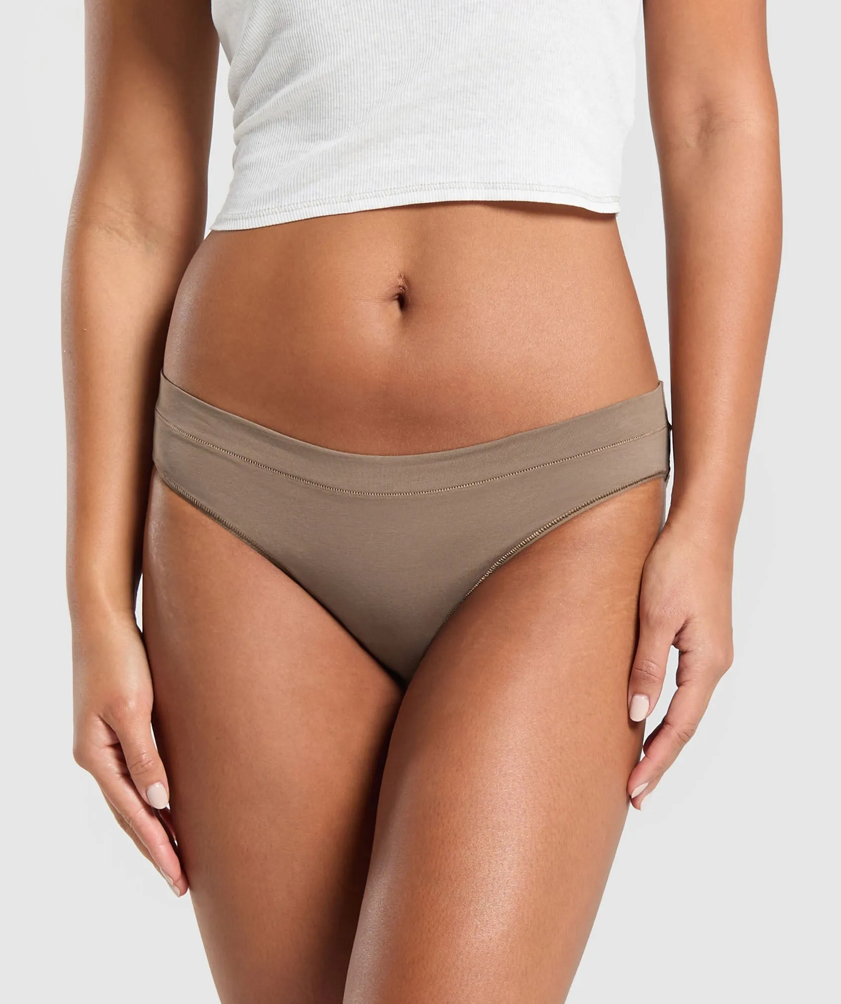 Gymshark 3pk Brief - Brown sold by Gymshark product image thumbnail 2