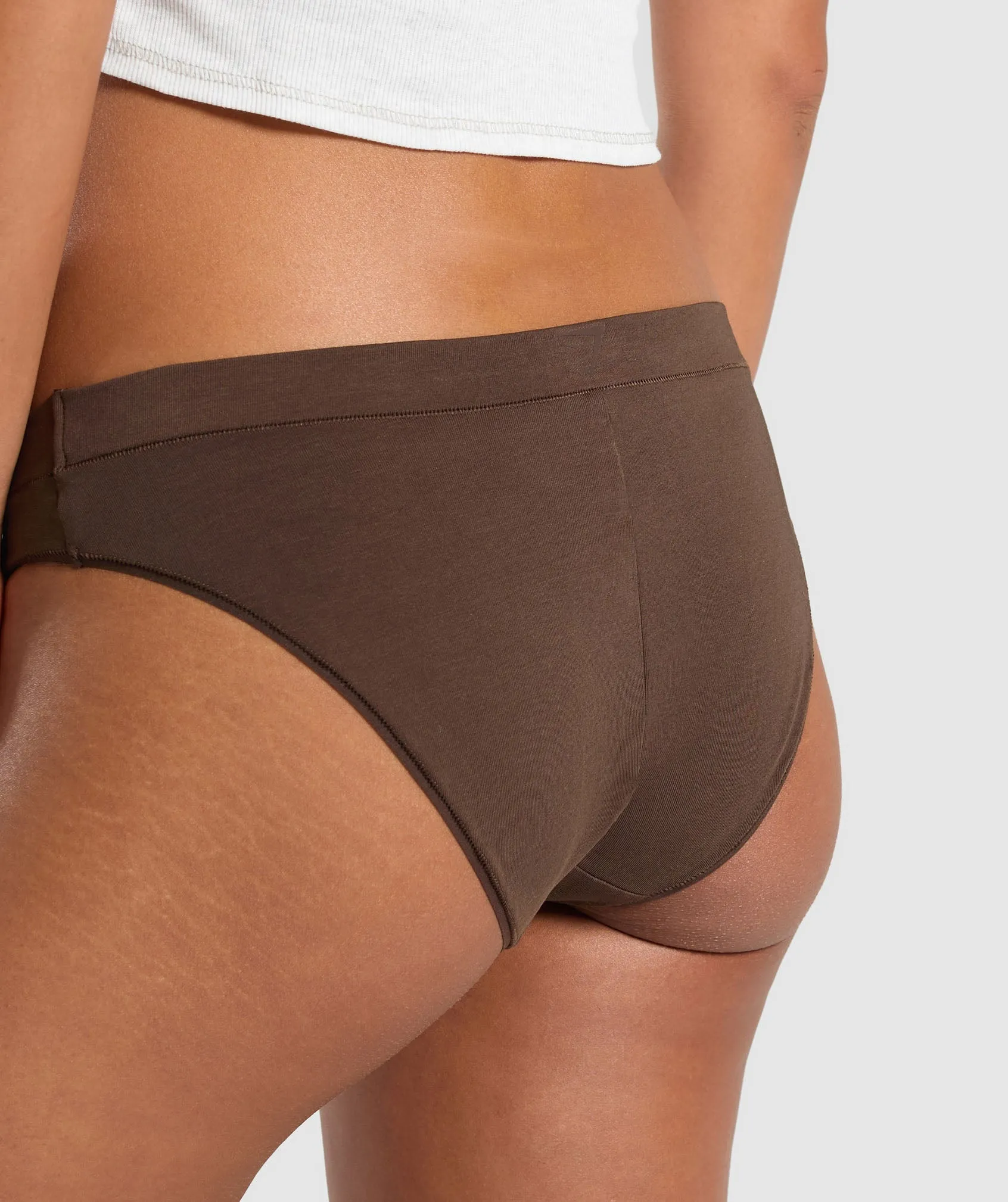 Gymshark 3pk Brief - Brown sold by Gymshark product image thumbnail 4