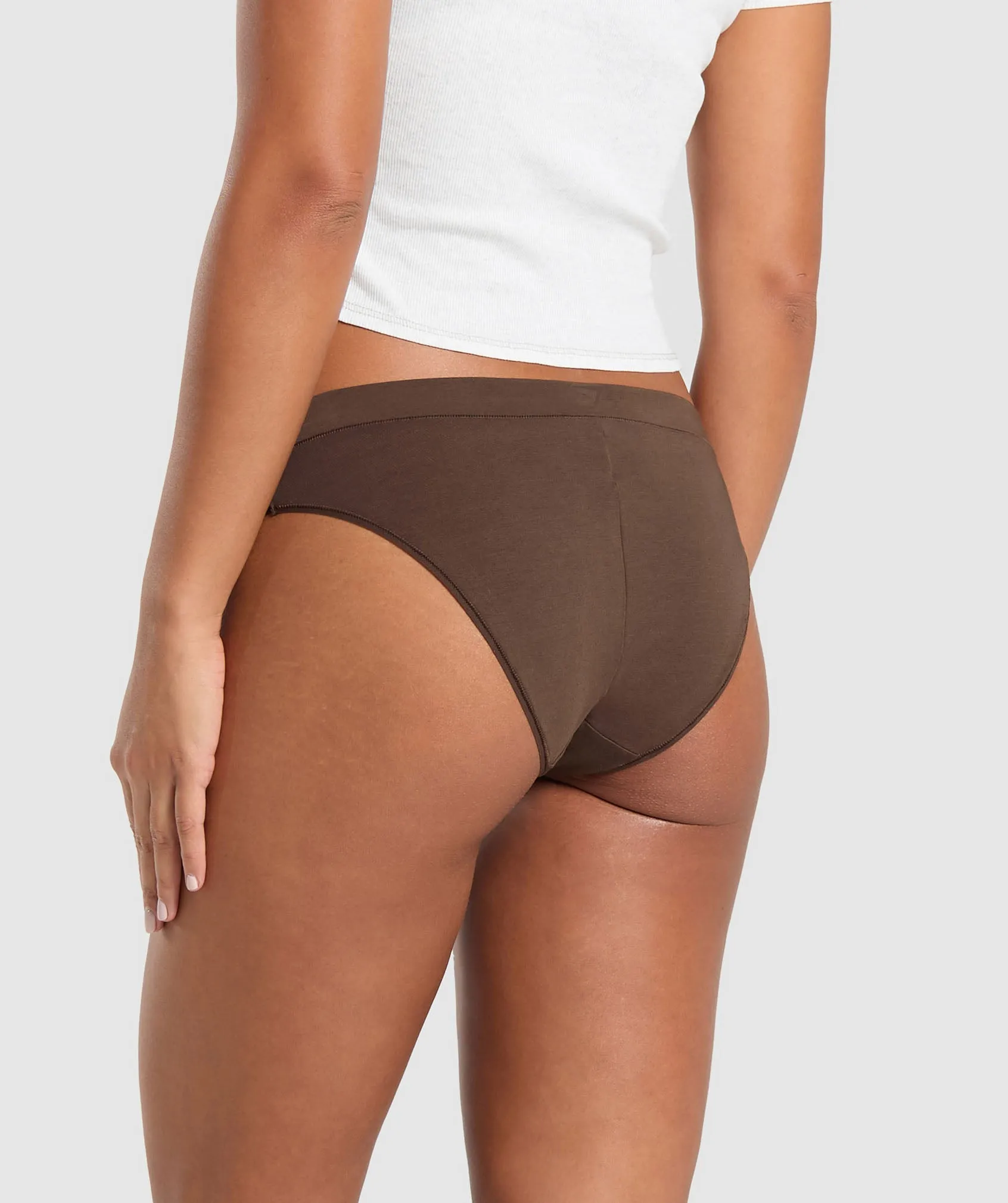 Gymshark 3pk Brief - Brown sold by Gymshark product image thumbnail 5