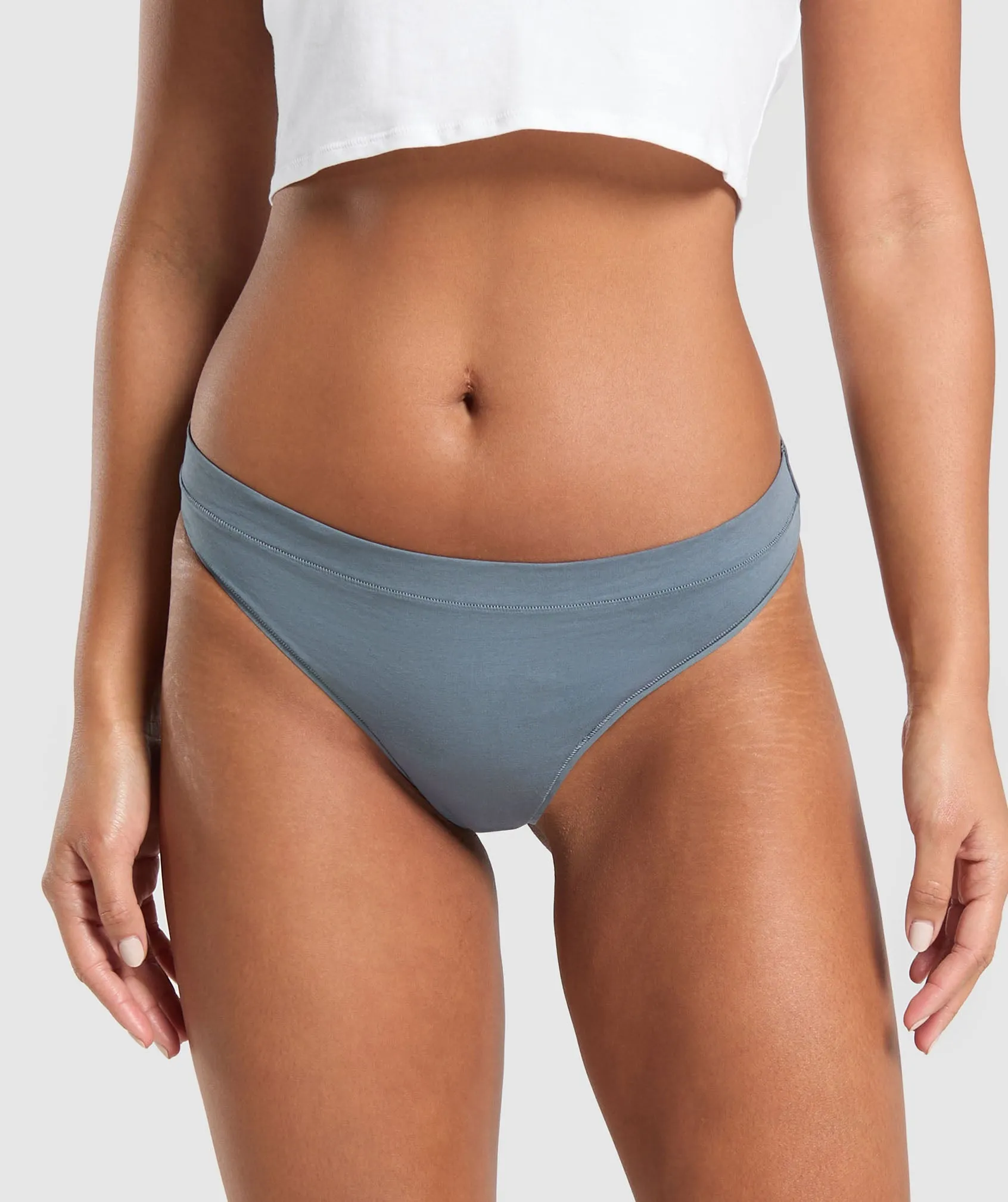 Gymshark 3pk Thong - Blue/Grey sold by Gymshark product image thumbnail 2