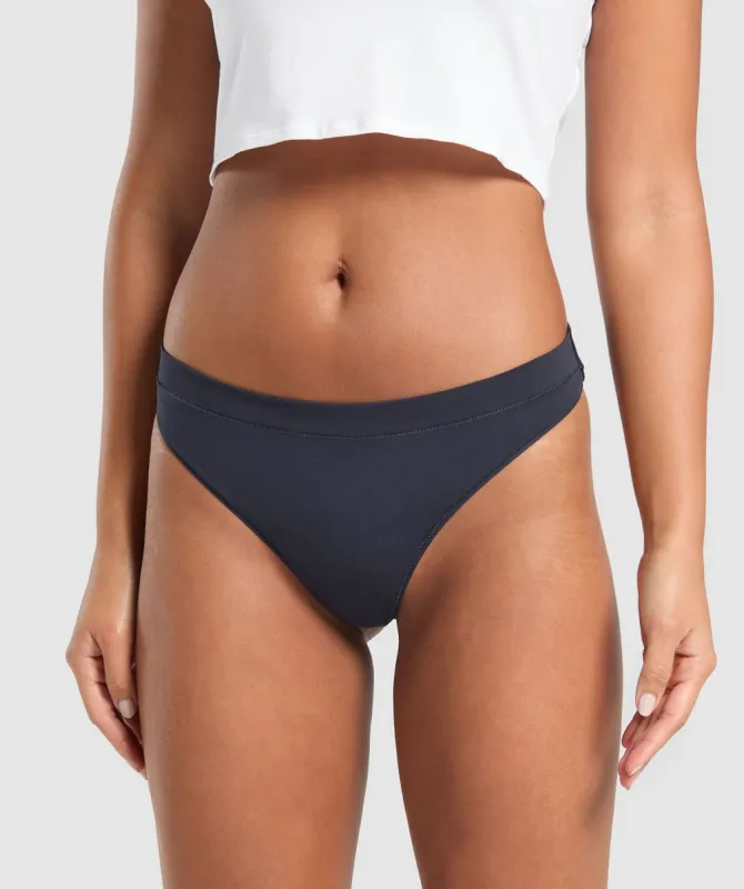 Gymshark 3pk Thong - Blue/Grey sold by Gymshark