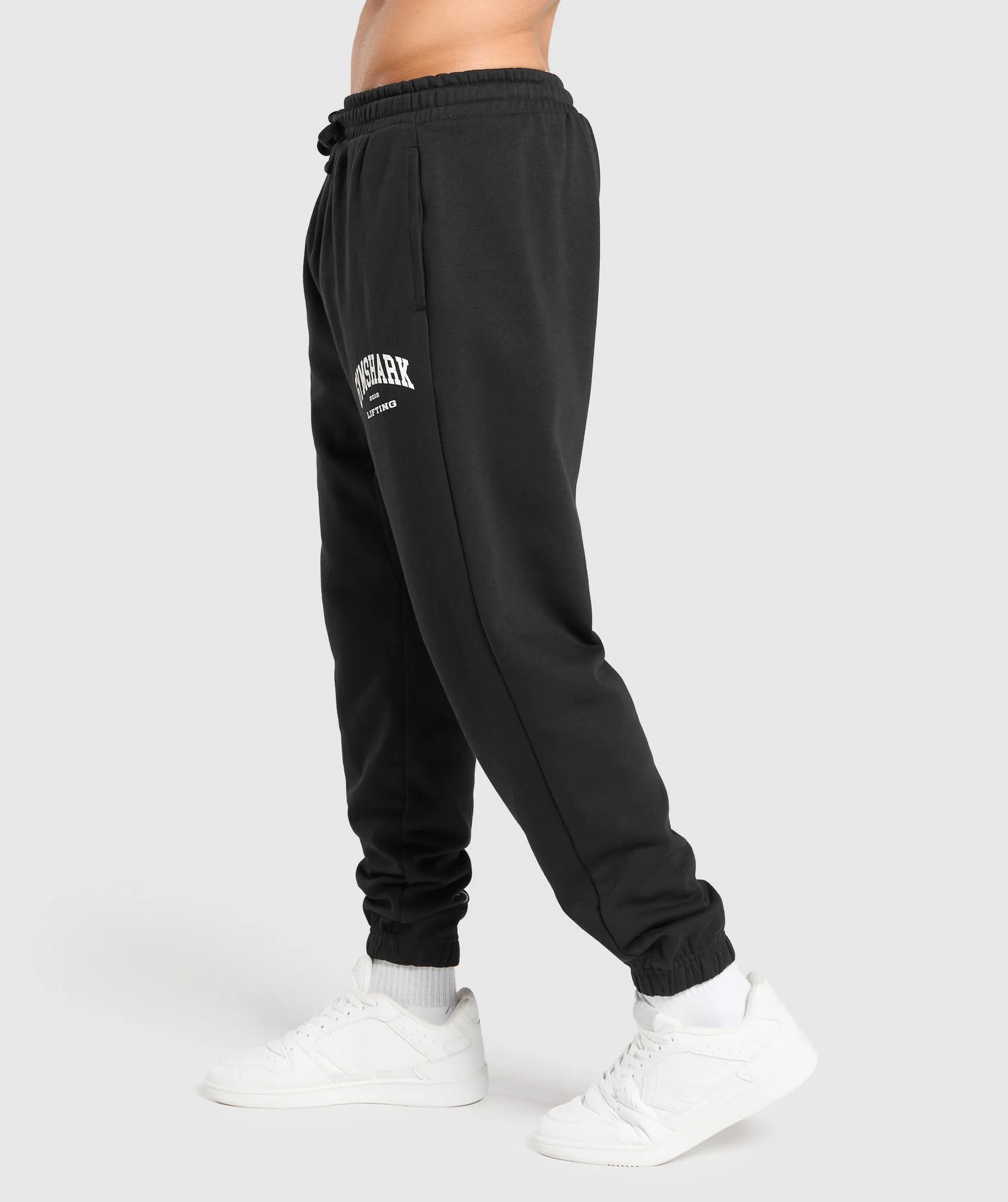Gymshark 2012 Lifting Joggers - Black sold by Gymshark product image thumbnail 3
