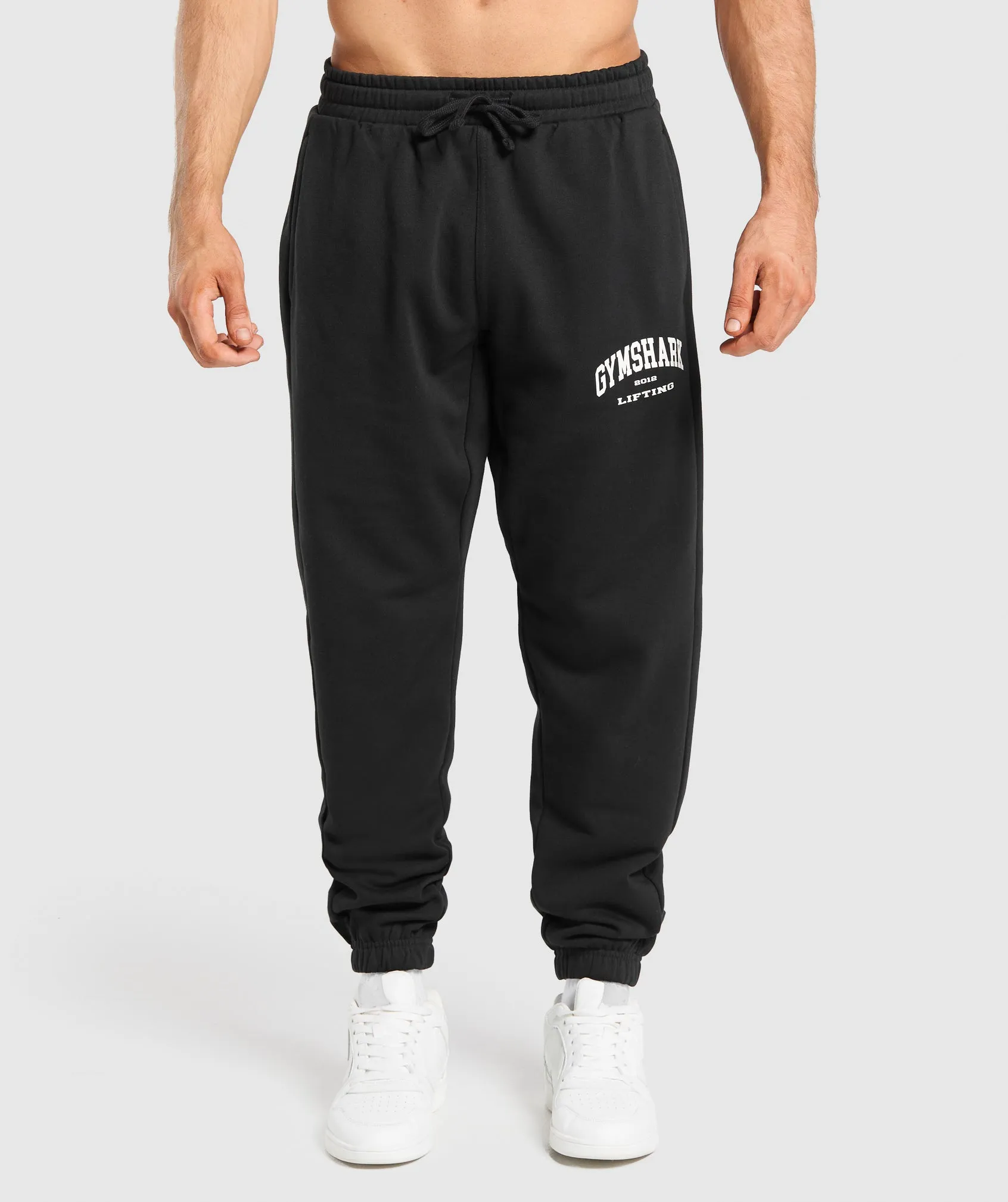 Gymshark 2012 Lifting Joggers - Black sold by Gymshark