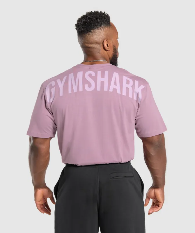 Gymshark Power T-Shirt - Soft Purple made by Gymshark