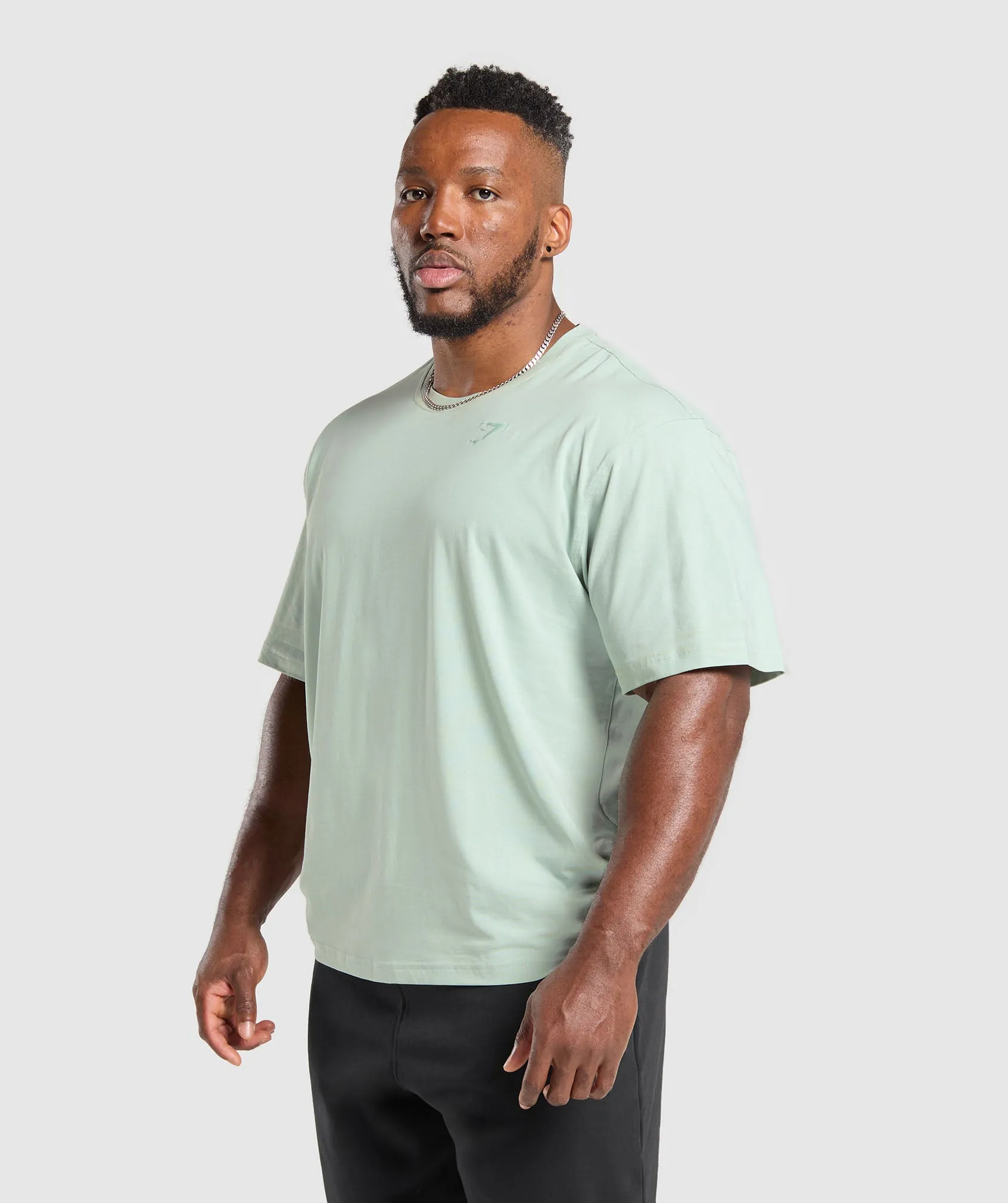 Gymshark Power T-Shirt - Cool Turquoise sold by Gymshark product image thumbnail 3