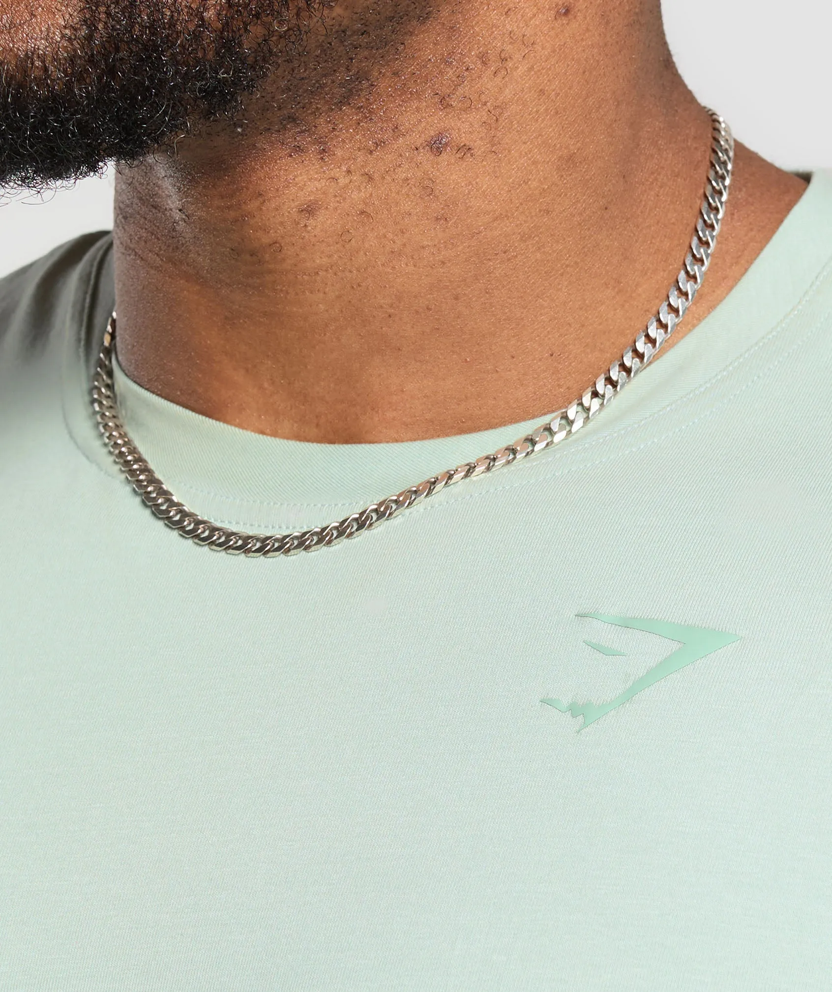 Gymshark Power T-Shirt - Cool Turquoise sold by Gymshark product image thumbnail 4