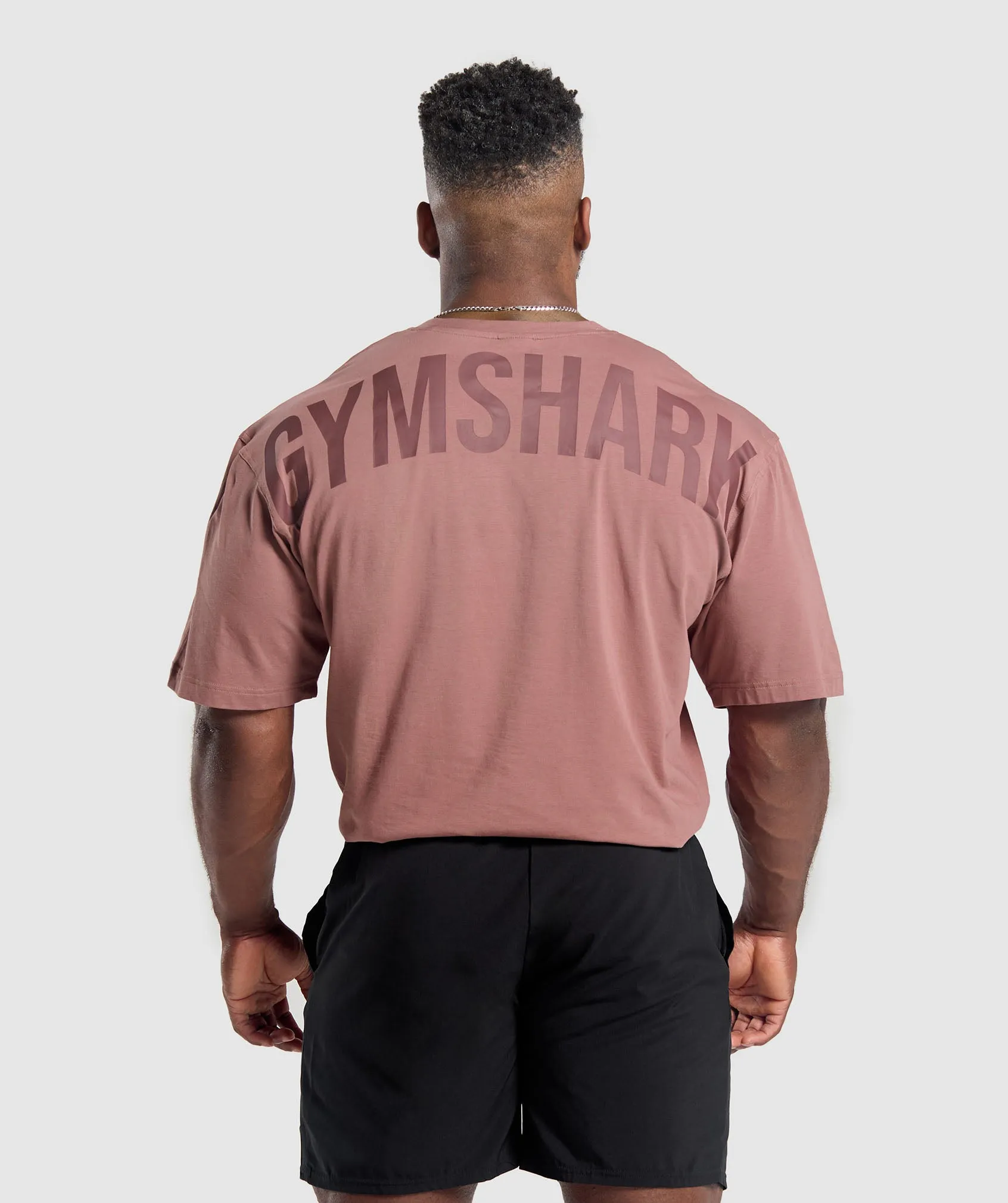 Gymshark Power T-Shirt - Brick Brown sold by Gymshark
