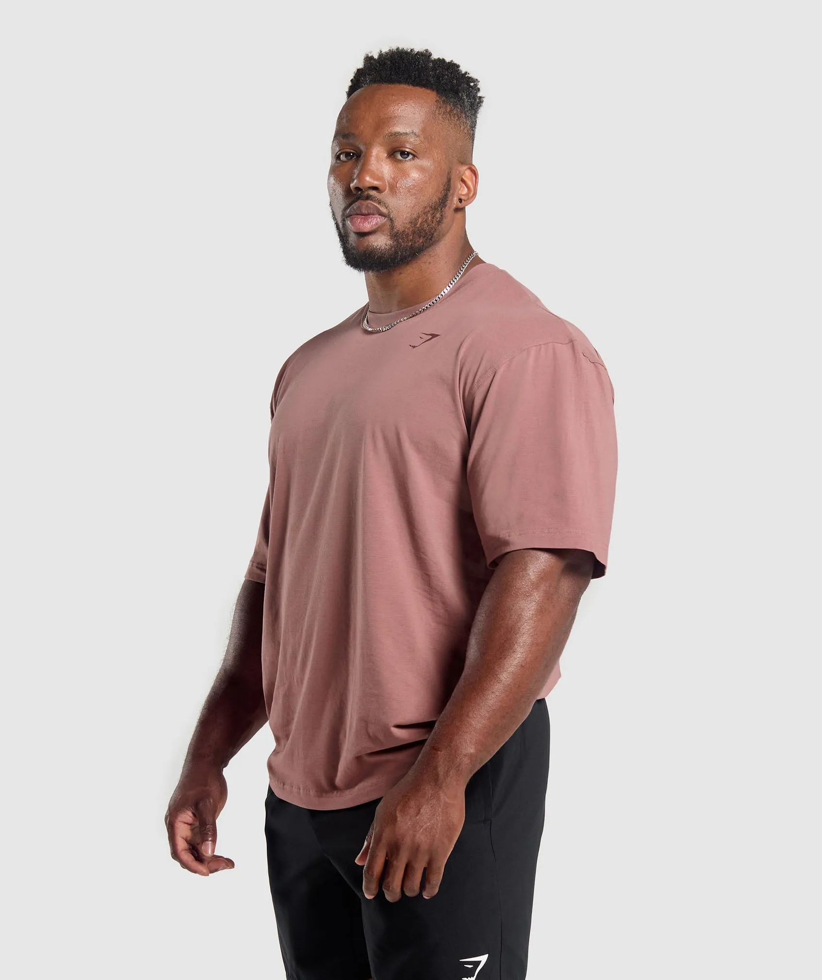 Gymshark Power T-Shirt - Brick Brown sold by Gymshark product image thumbnail 3