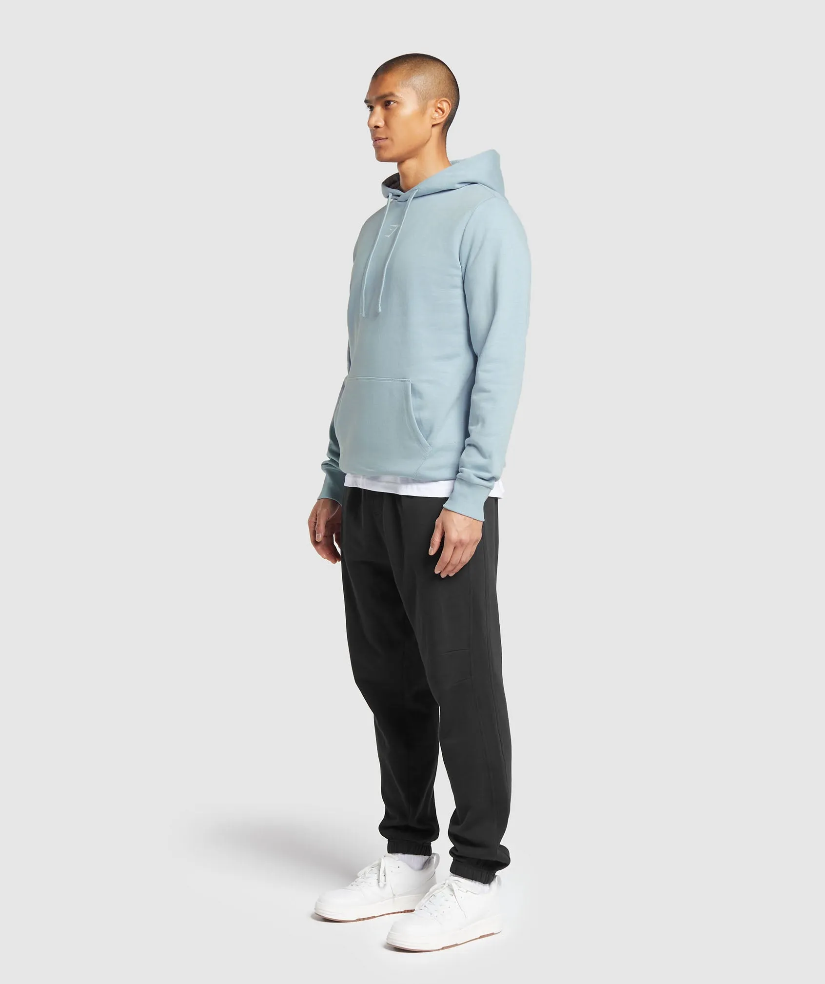Gymshark Hybrid Wellness Hoodie - Salt Blue sold by Gymshark product image thumbnail 4