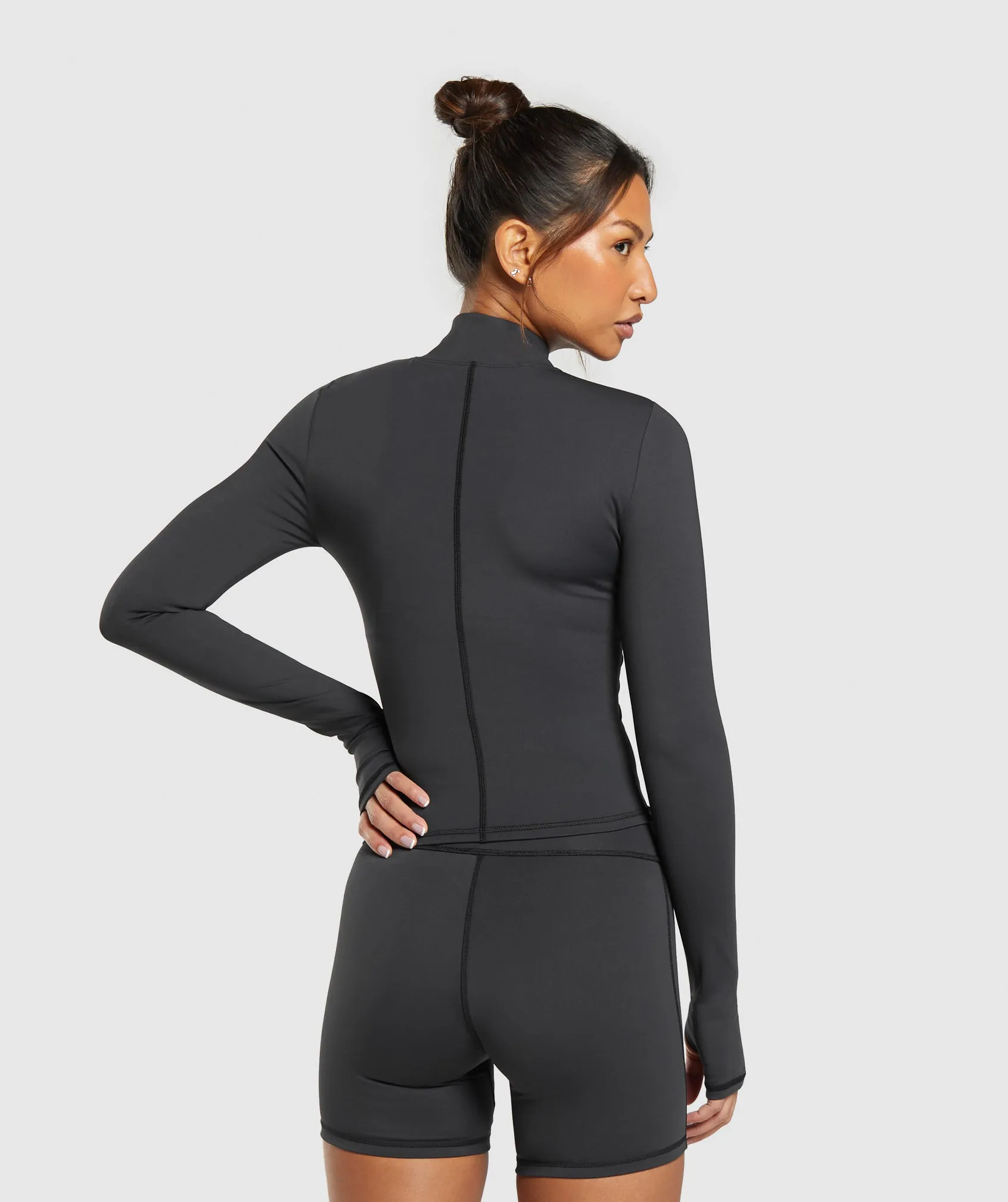 Gymshark Elevate Tracktop - Black sold by Gymshark product image thumbnail 2