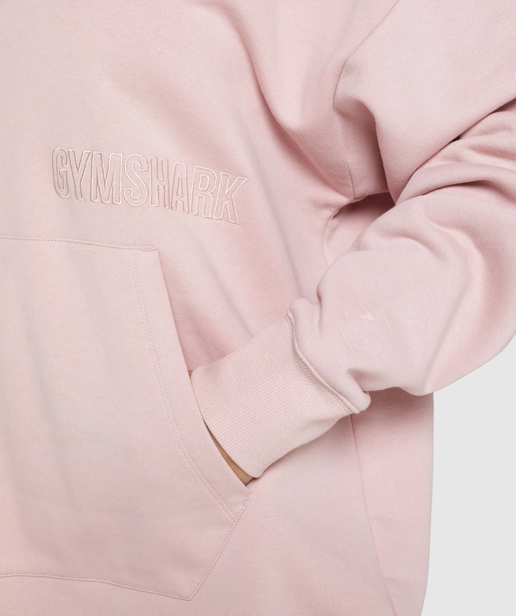 Gymshark Reset Unisex Hoodie - Light Pink sold by Gymshark product image thumbnail 5