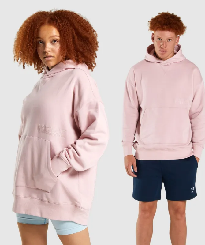 Gymshark Reset Unisex Hoodie - Light Pink sold by Gymshark