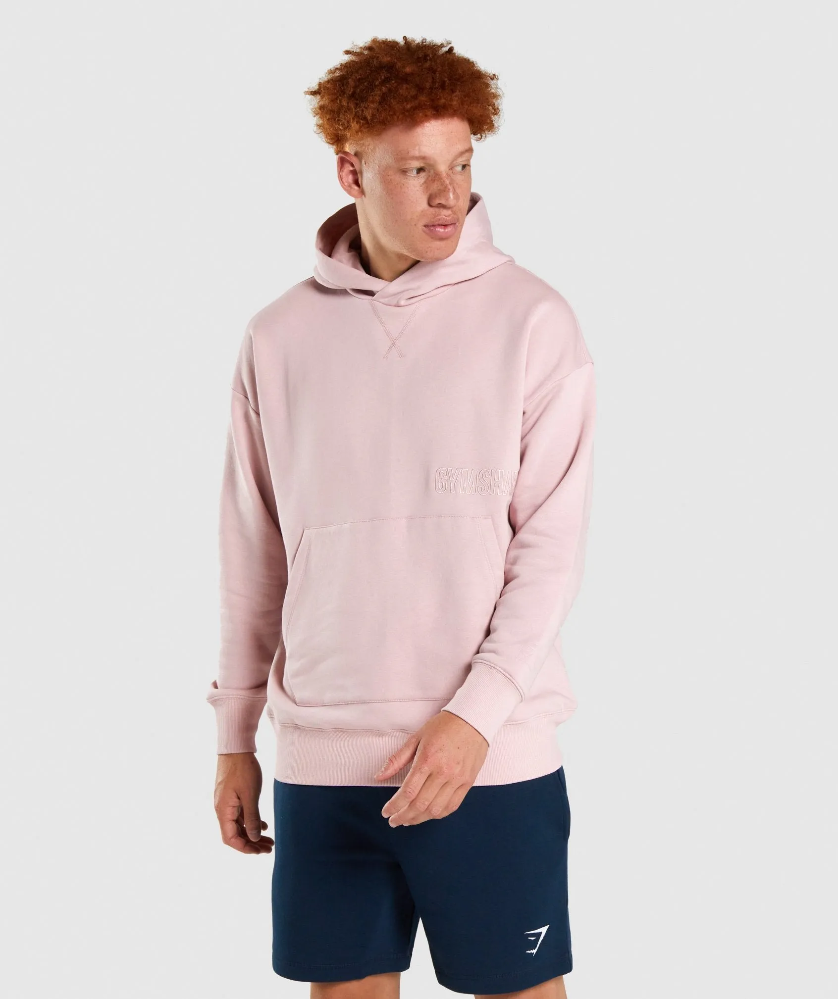 Gymshark Reset Unisex Hoodie - Light Pink sold by Gymshark product image thumbnail 2