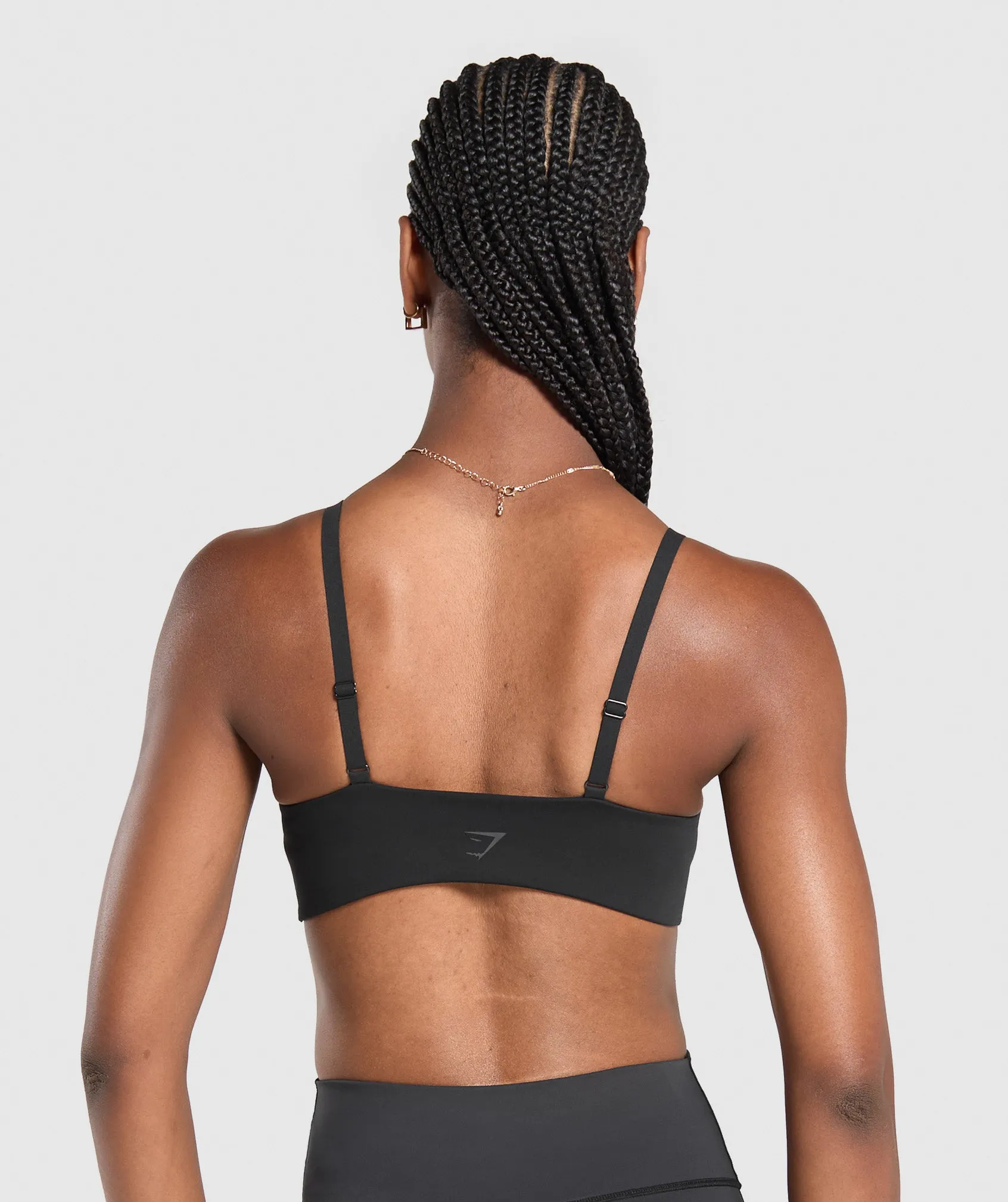 Gymshark Twist Front Bralette - Black sold by Gymshark product image thumbnail 3