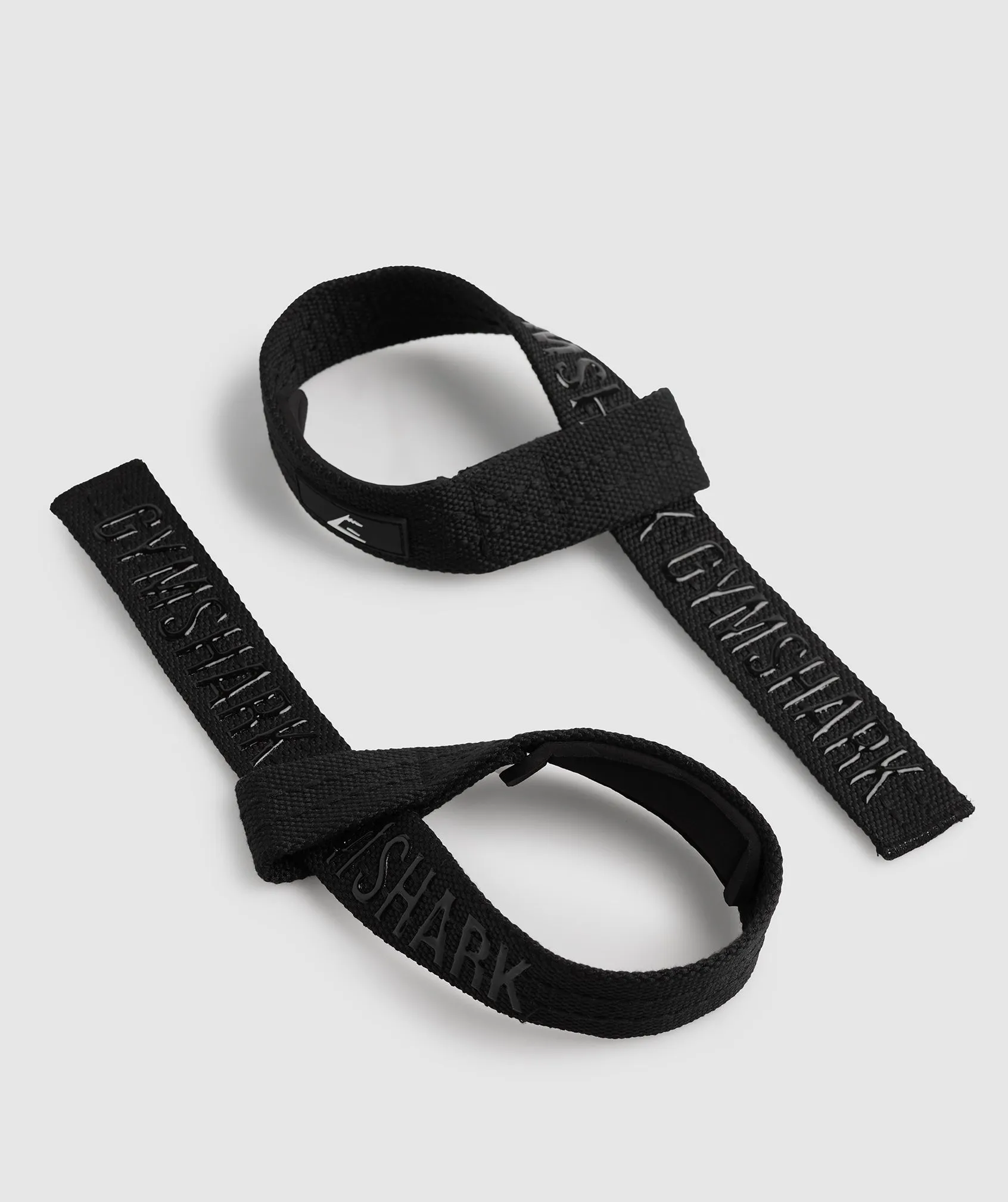 Gymshark Silicone Lifting Straps - Black sold by Gymshark