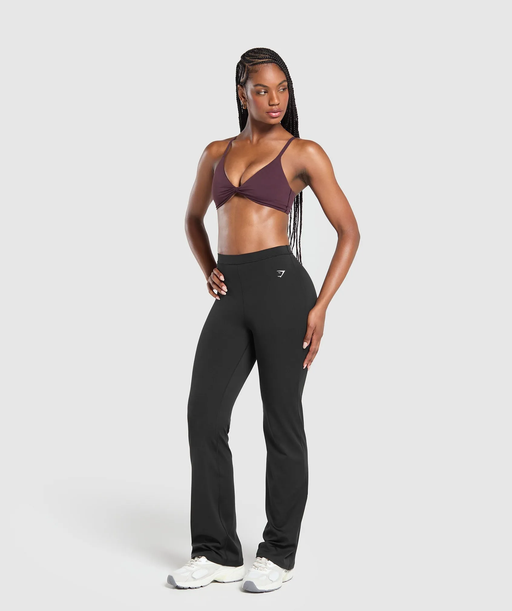 Gymshark Twist Front Bralette - Depth Purple sold by Gymshark product image thumbnail 4