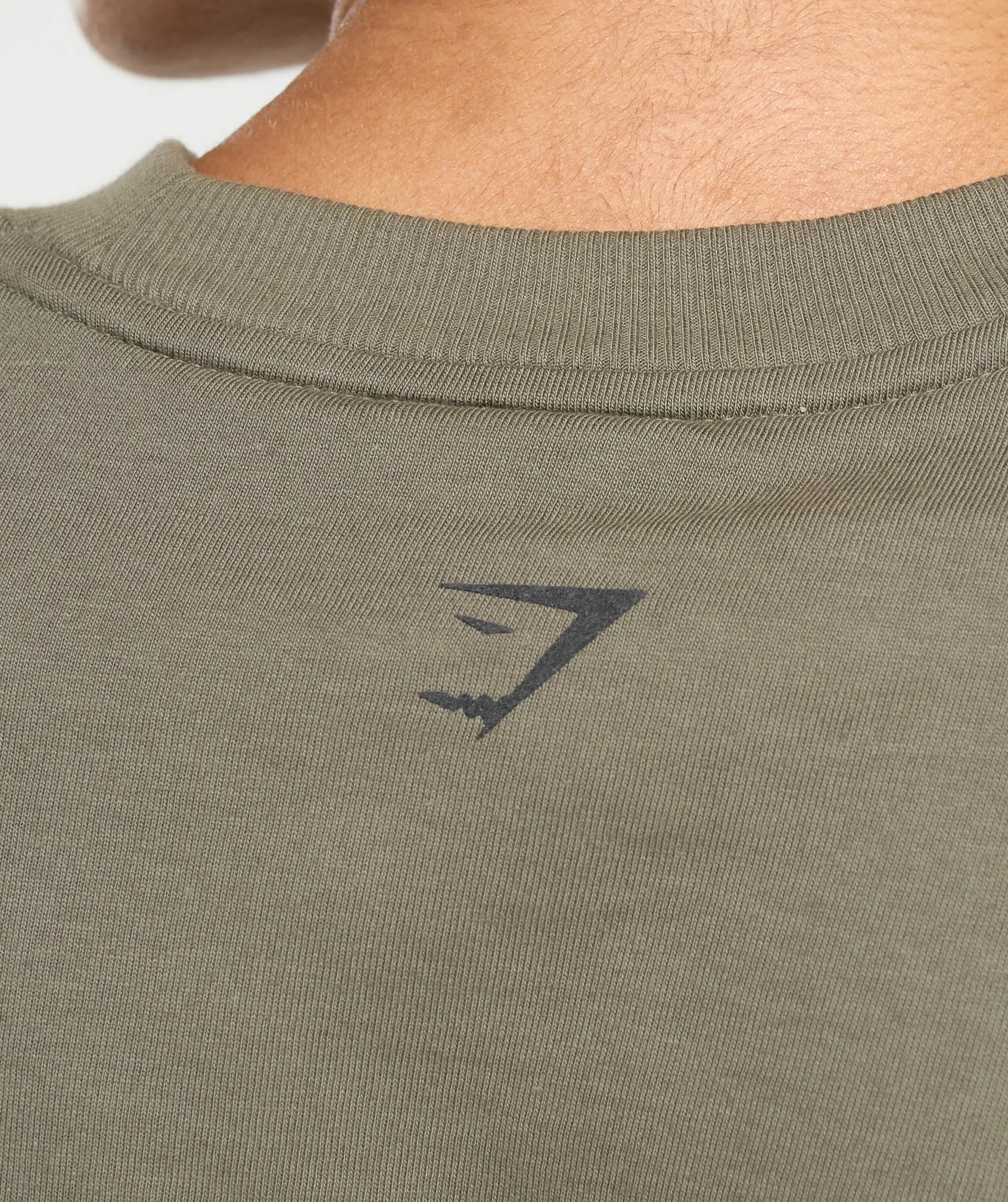 Gymshark Strength In Numbers Long Sleeve Top - Base Green sold by Gymshark product image thumbnail 5