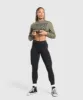 Gymshark Strength In Numbers Long Sleeve Top - Base Green sold by Gymshark