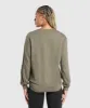 Gymshark Strength In Numbers Long Sleeve Top - Base Green sold by Gymshark