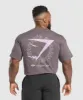 Gymshark Strength and Conditioning T-Shirt - Brushed Purple sold by Gymshark