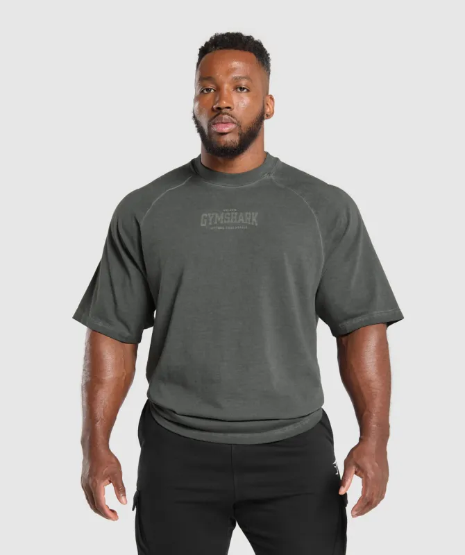 Gymshark Heavyweight T-Shirt - Black sold by Gymshark