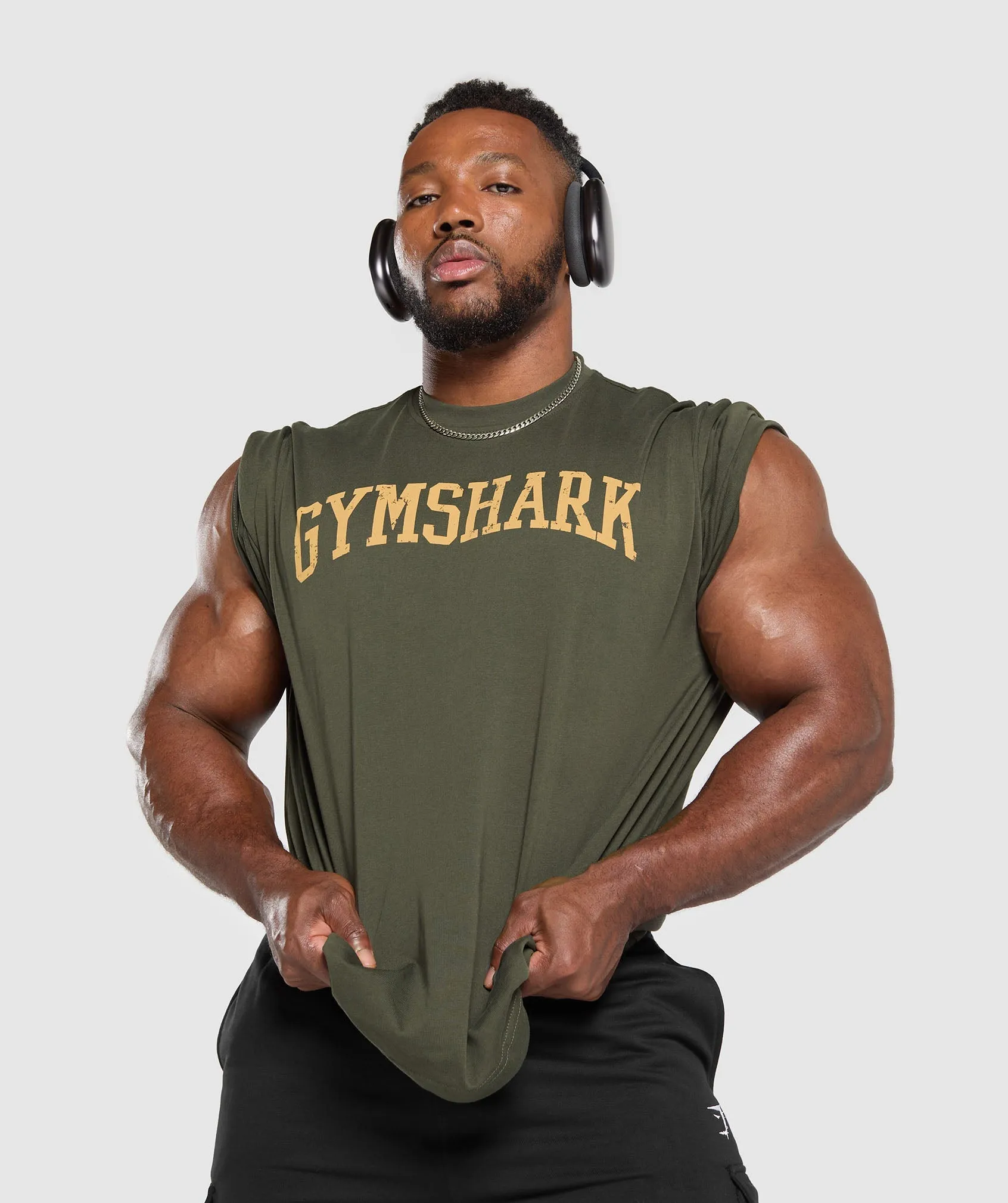 Gymshark Collegiate T-Shirt - Strength Green sold by Gymshark product image thumbnail 4
