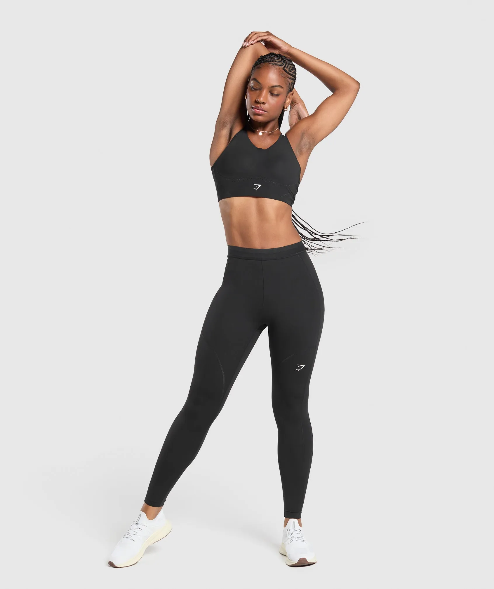 Gymshark Running Leggings - Black sold by Gymshark product image thumbnail 4